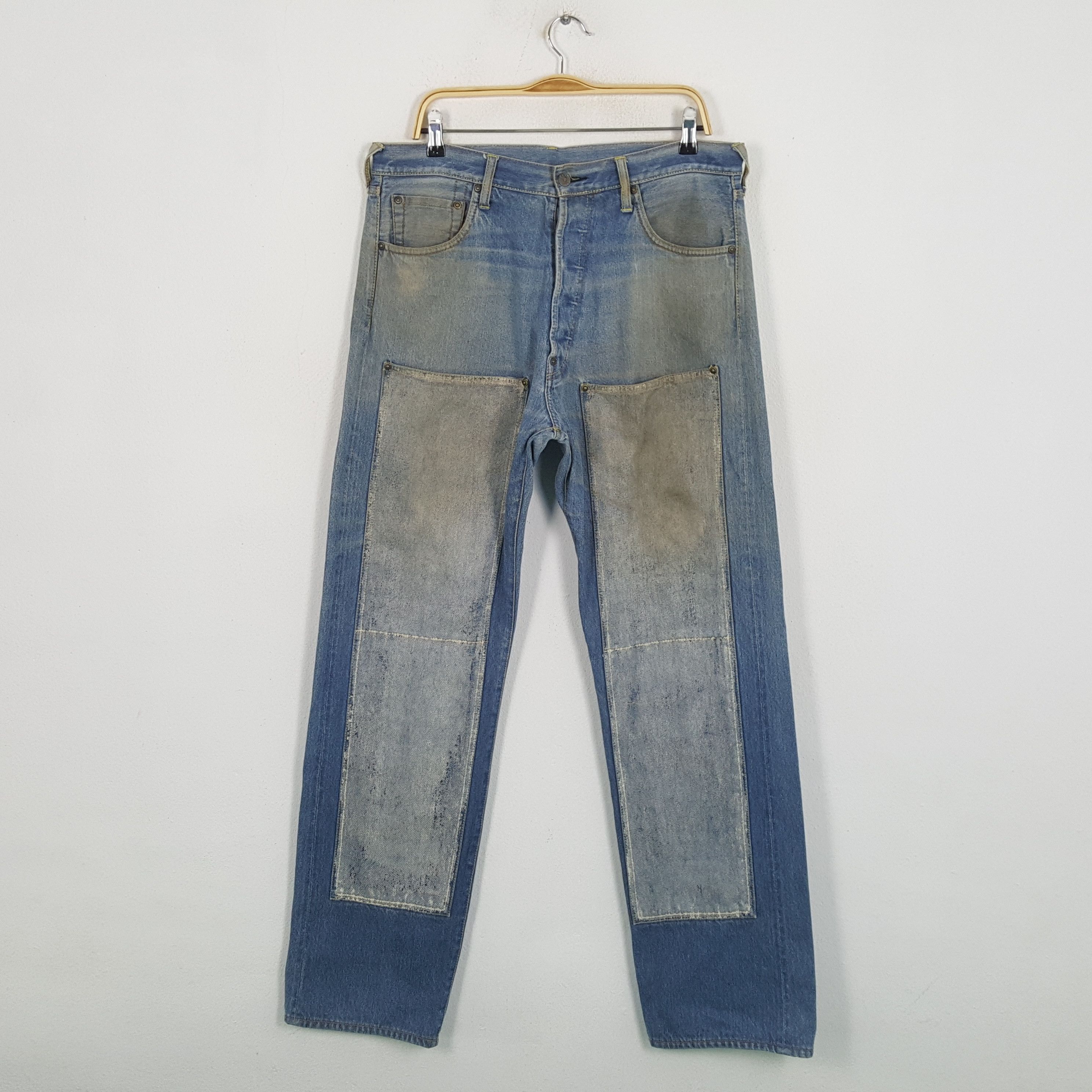 Evisu × Japanese Brand × Vintage Vintage EVISU Japanese Brand Daicock Custom Style Jeans Size US 35 - 4 Thumbnail