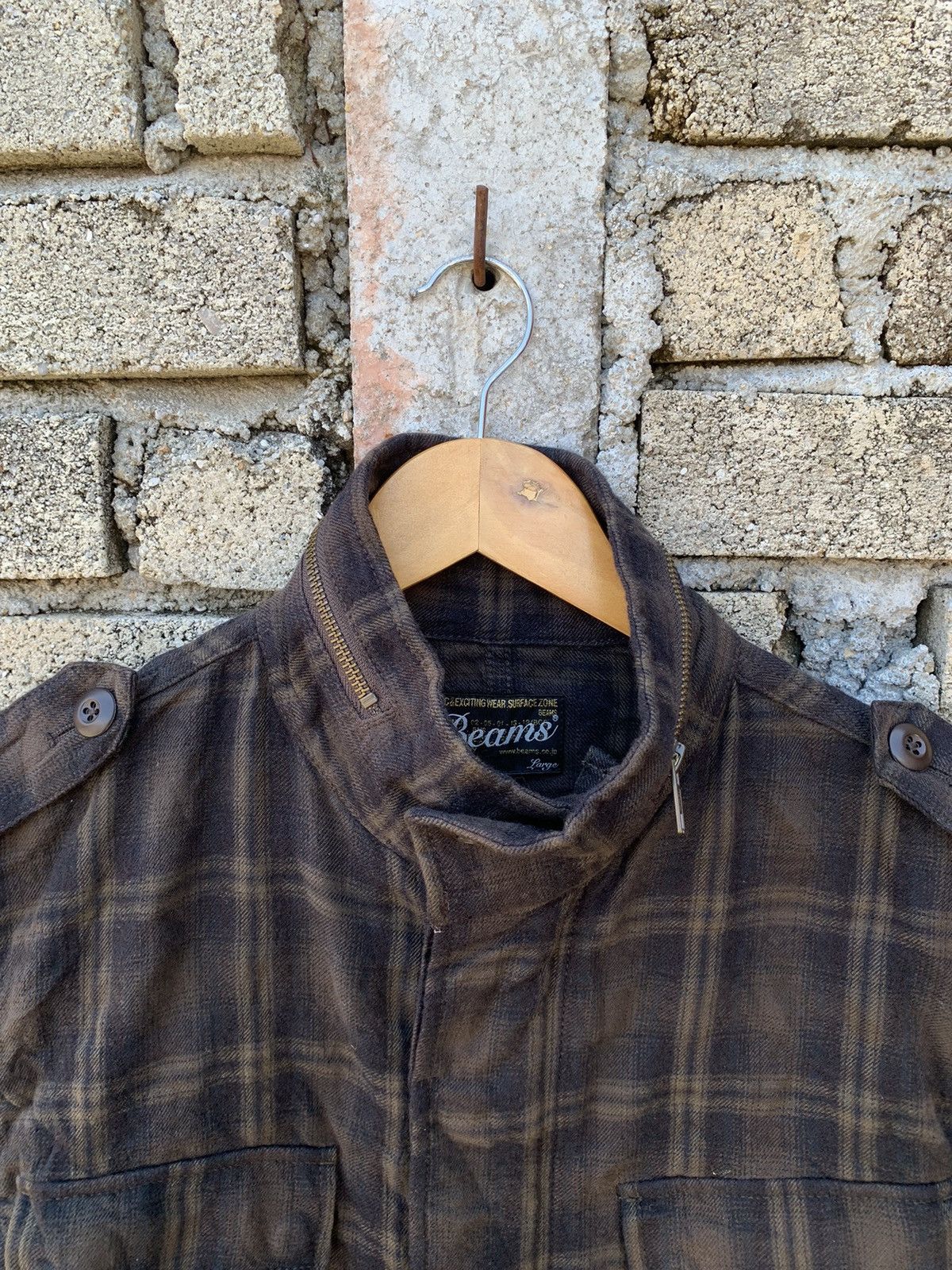 Beams Plus × Japanese Brand 🔥Steals🔥 Beams Flannel Jacket Size US L / EU 52-54 / 3 - 4 Thumbnail