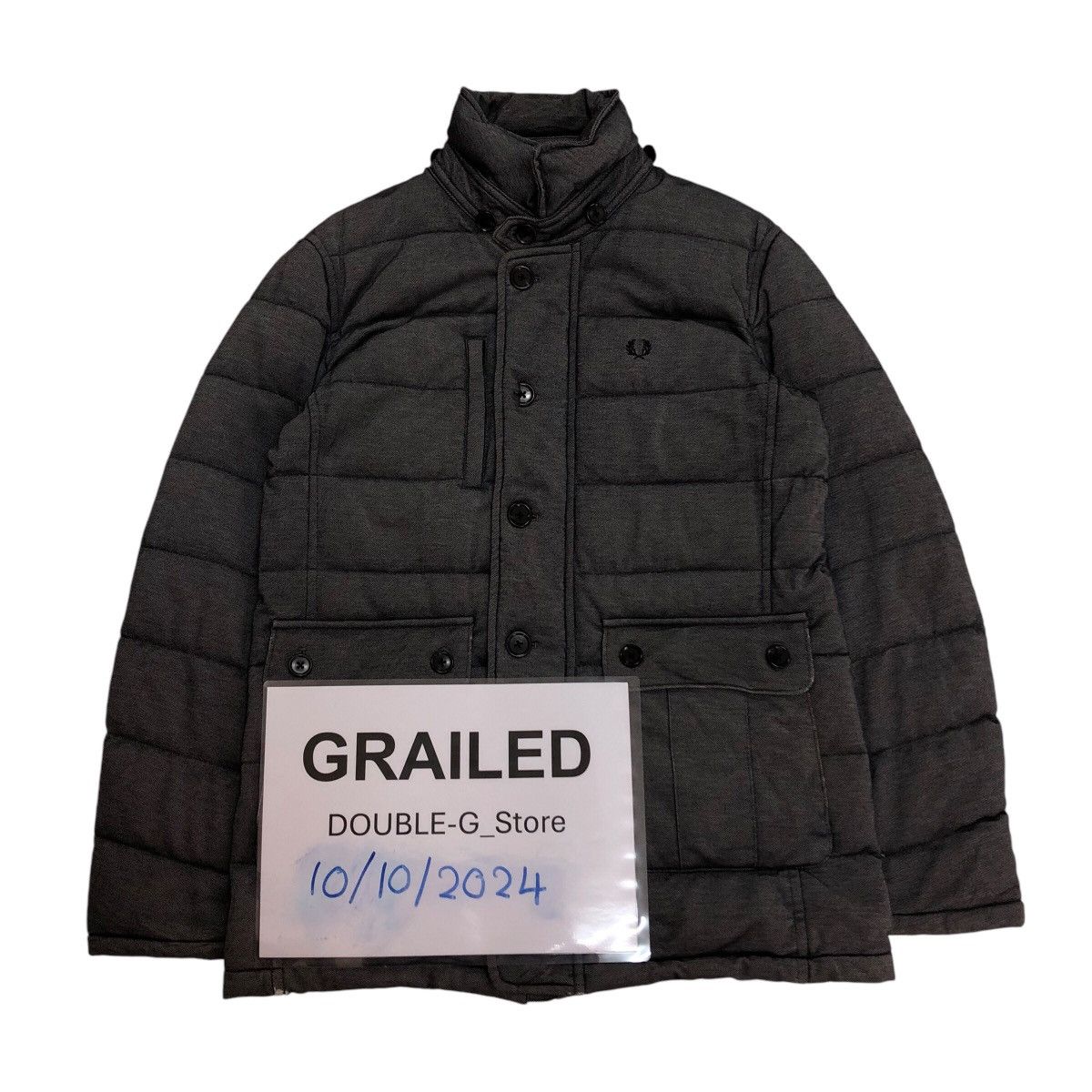 Fred Perry 📌Vintage Puffer Chore Jacket Biker Fred Perry Size US M / EU 48-50 / 2 - 1 Thumbnail