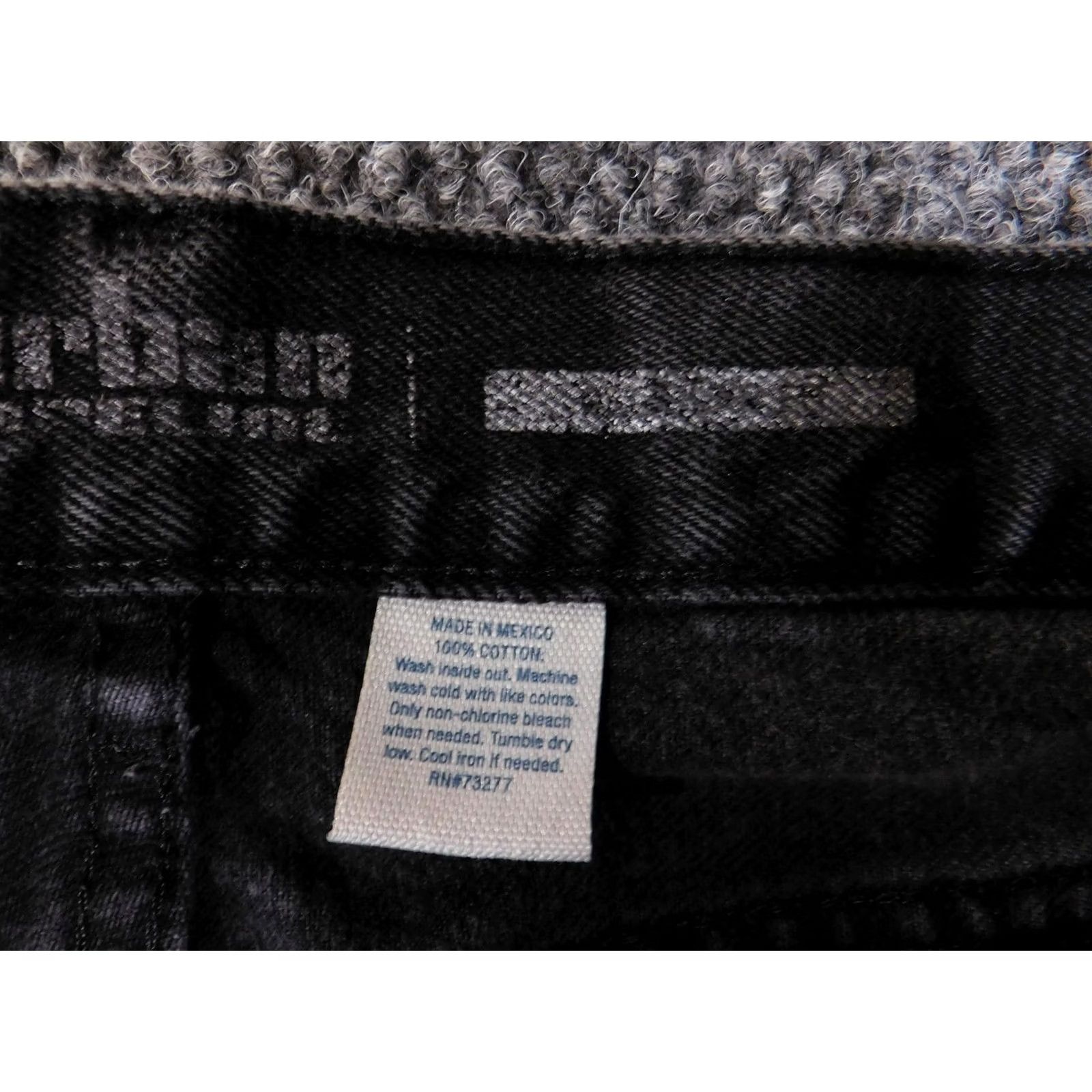 Vintage Urban Pipeline Jeans Mens 31x34 Black Faded Denim Straight Leg Distressed Casual Shirt? Size US 31 - 6 Thumbnail