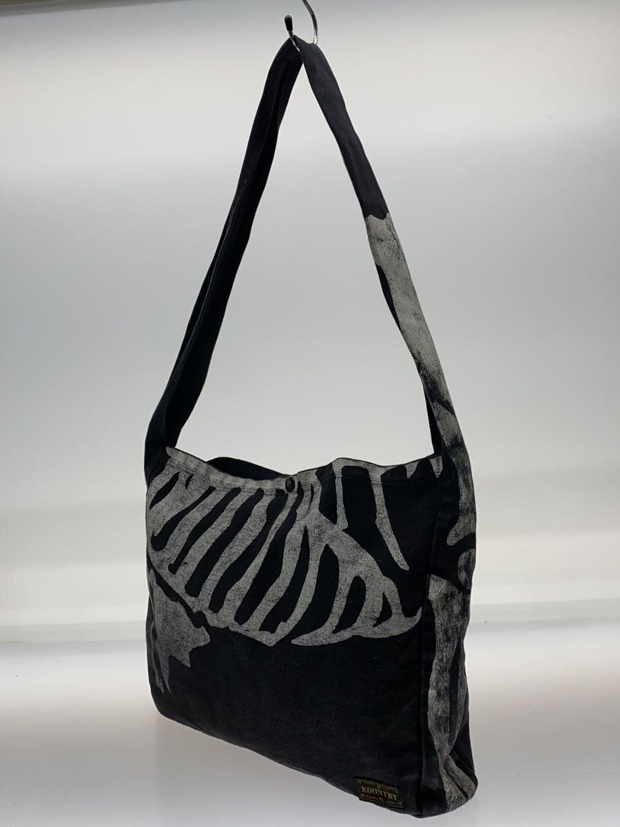 Kapital Bone Skeleton Canvas Shoulder Bag Size ONE SIZE - 2 Thumbnail