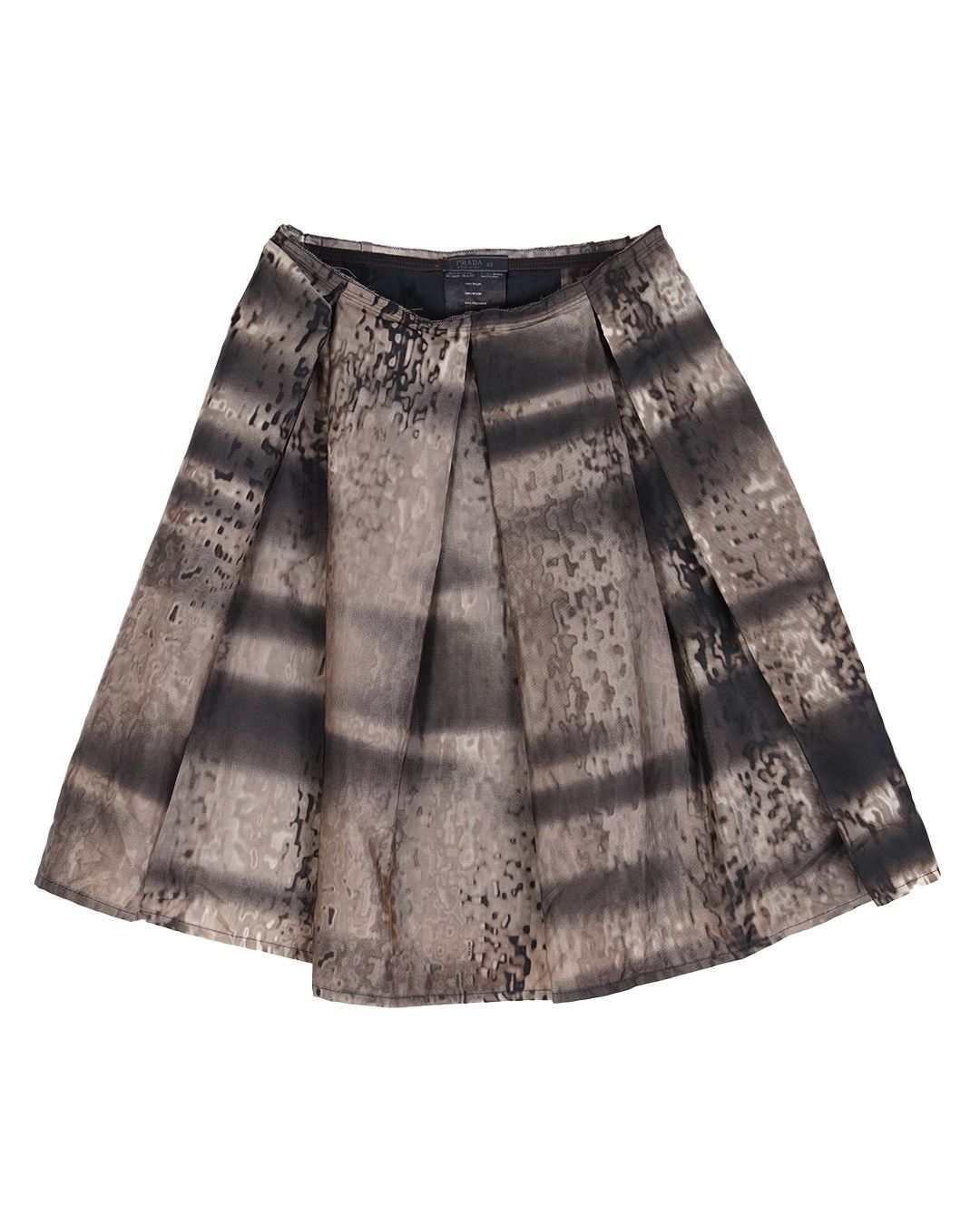 Prada Prada F/W2004 Abstract Print Skirt Size 28" / US 6 / IT 42 - 1 Thumbnail