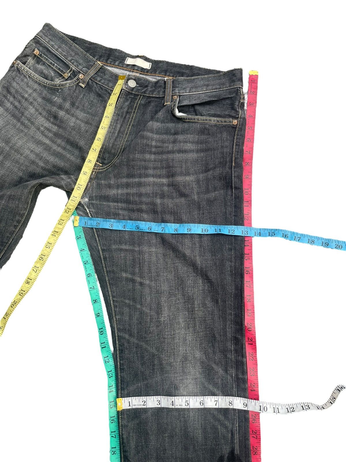 Japanese Brand × Uniqlo Uniqlo Jeans Size US 37 - 15 Thumbnail