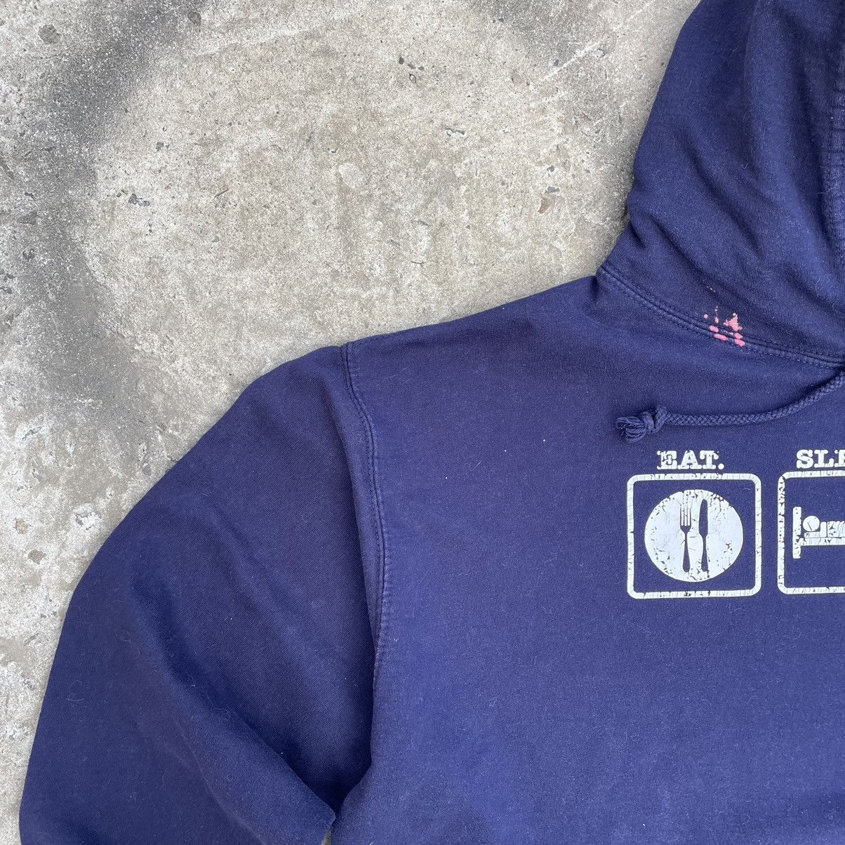 Vintage Vintage Hoodie Big Logo Eat Sleep Climb Y2K Style USA Sport Size US M / EU 48-50 / 2 - 6 Thumbnail