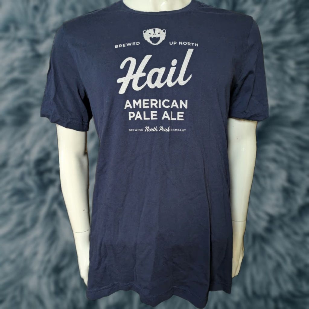 Bell North Peak Hail Pale Ale Traverse City MI Logo T Shirt XL Craft Beer Nice Size US XL / EU 56 / 4 - 1 Thumbnail