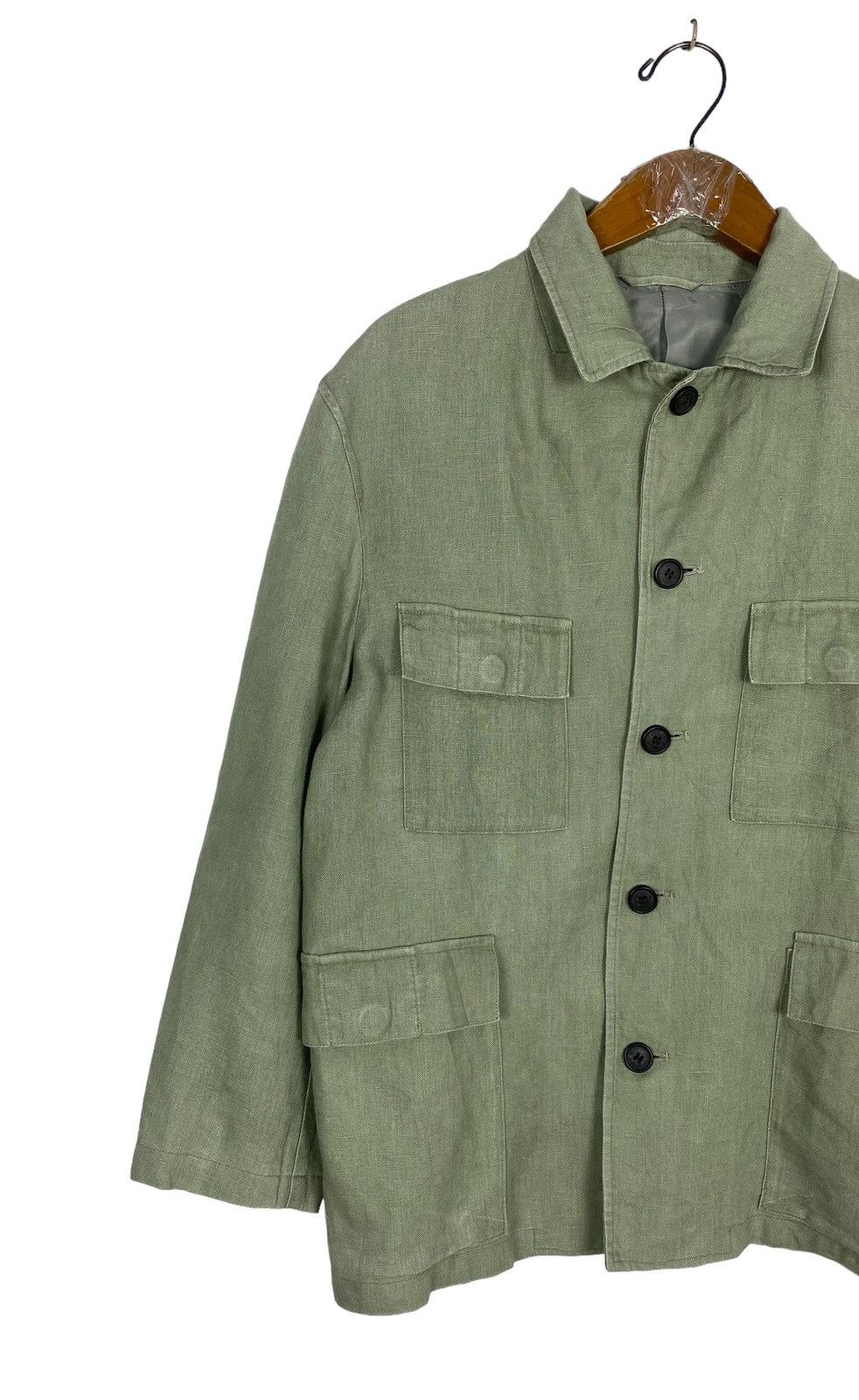 Other Rare‼️ Paisley Scotland Utility Linen Jacket Size US S / EU 44-46 / 1 - 2 Thumbnail