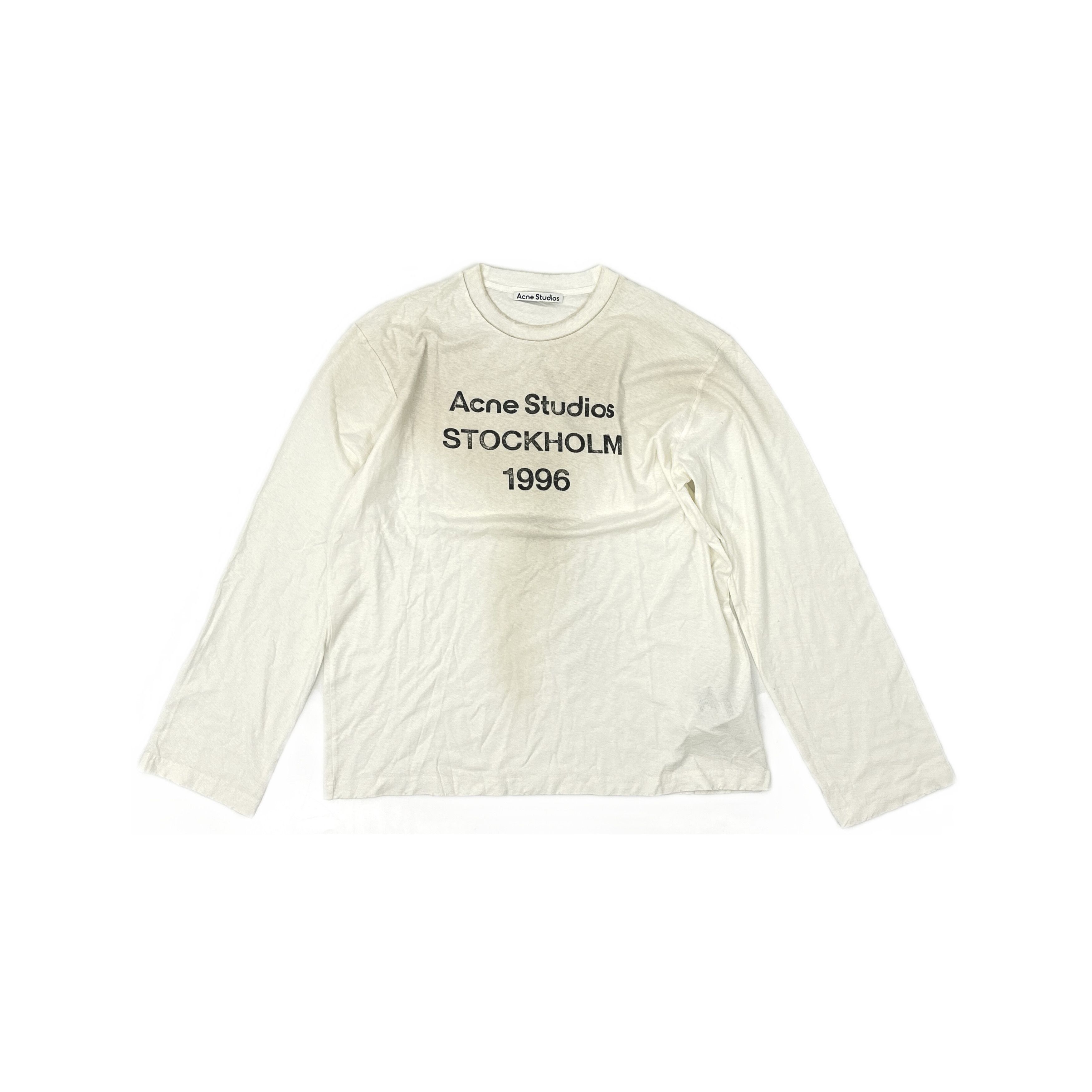 Acne Studios Acne Studios Stockholm 1996 Long sleeve T shirt size