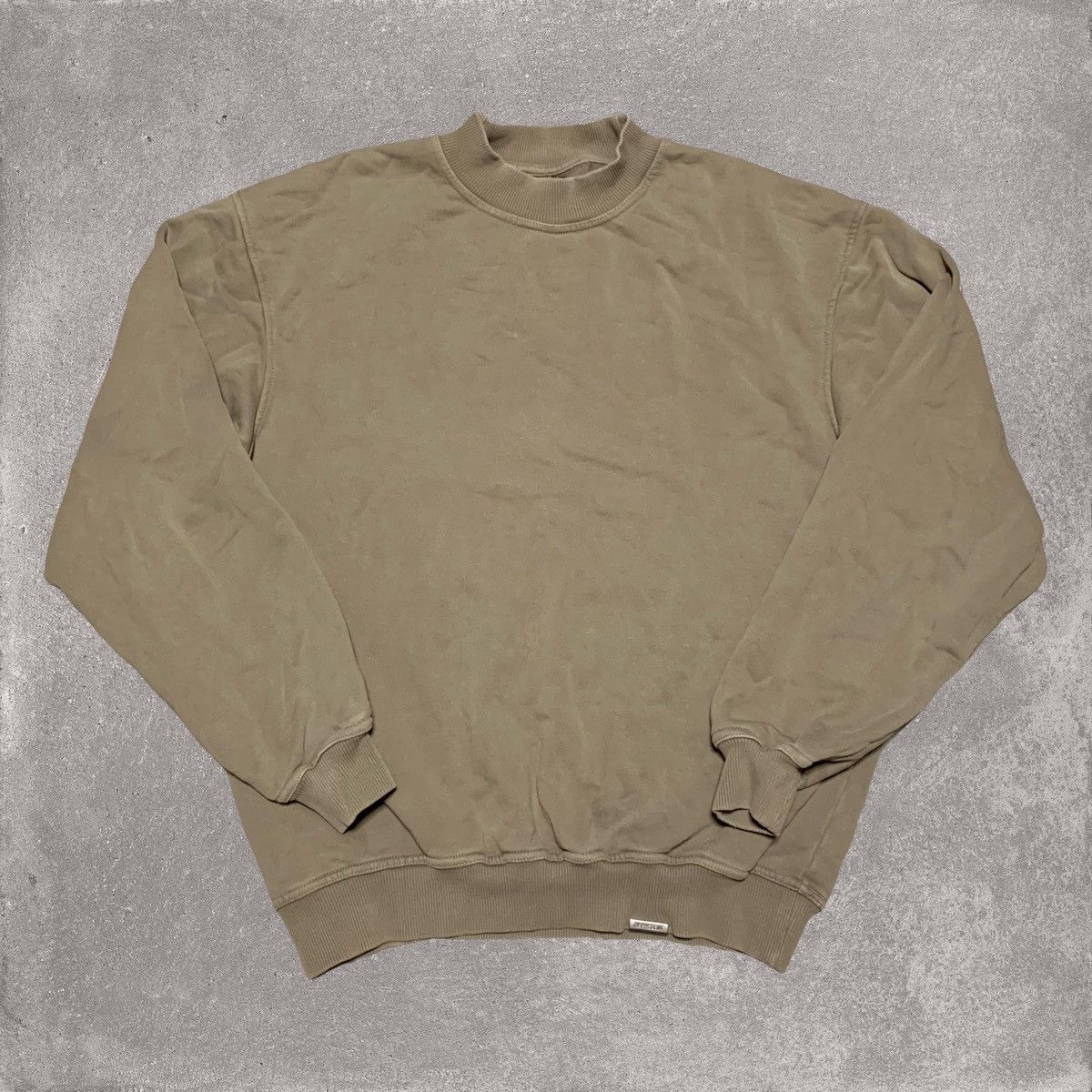 Represent Clo. Represent XS Blanks Khaki Green Sweater Sweatshirt Crewneck Size US XS / EU 42 / 0 - 1 Thumbnail