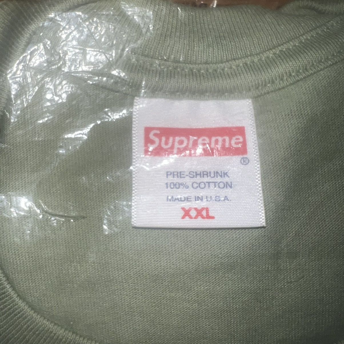 Supreme Supreme Ralph Steadman Box logo Light Olive Size: XXL Size US XXL / EU 58 / 5 - 4 Thumbnail