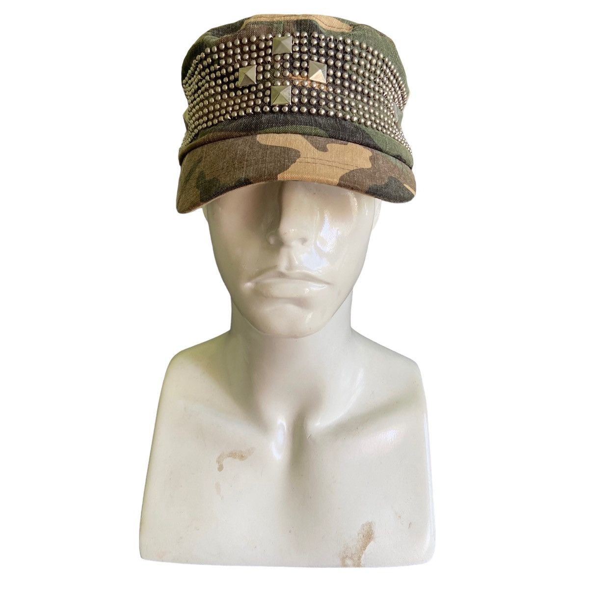 Japanese Brand Camo Studded Patrol Hat ifsixwasnine Size ONE SIZE - 5 Thumbnail