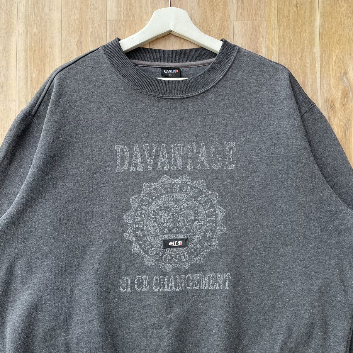 Vintage Vintage Elf Motorsports Lubricants Pullover Sweatshirt Size US L / EU 52-54 / 3 - 3 Thumbnail