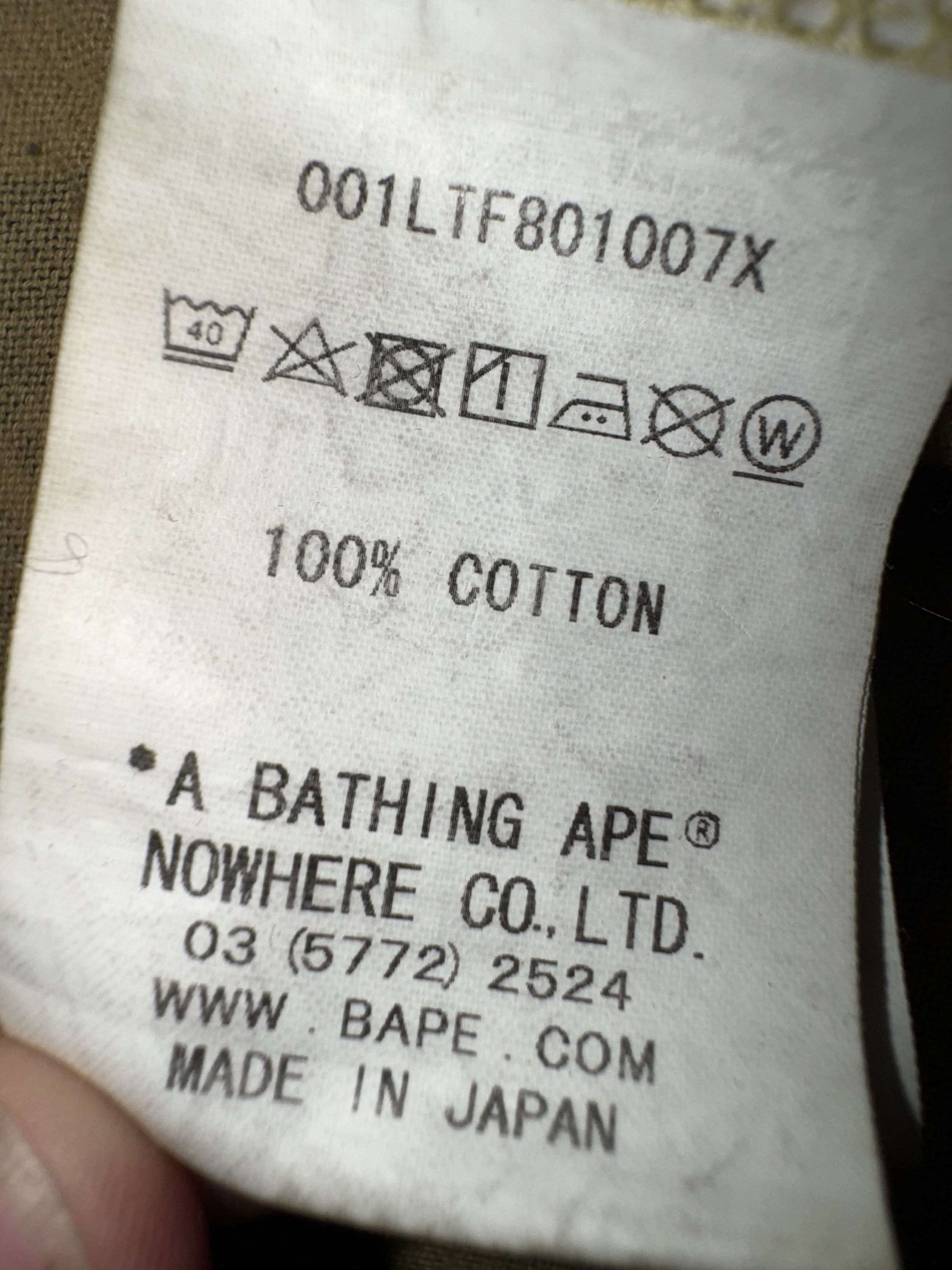 Bape Bape ABC Camo Shirt Size US L / EU 52-54 / 3 - 4 Thumbnail