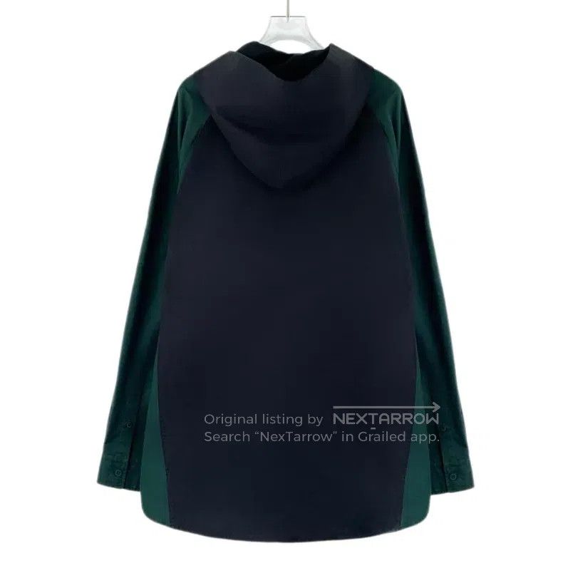 Balenciaga Balenciaga Colorblocked Side Stripe Logo Printed Cotton Ho Size US L / EU 52-54 / 3 - 2 Thumbnail