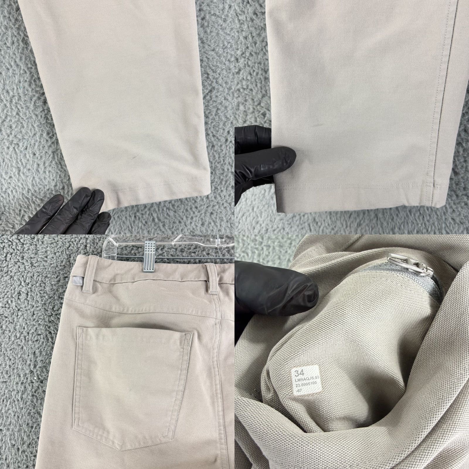 Lululemon Lululemon ABC Classic Fit Chino Pant Mens Size 34 Beige Straight Leg 5-Pocket Design Pants Size US 34 / EU 50 - 9 Thumbnail