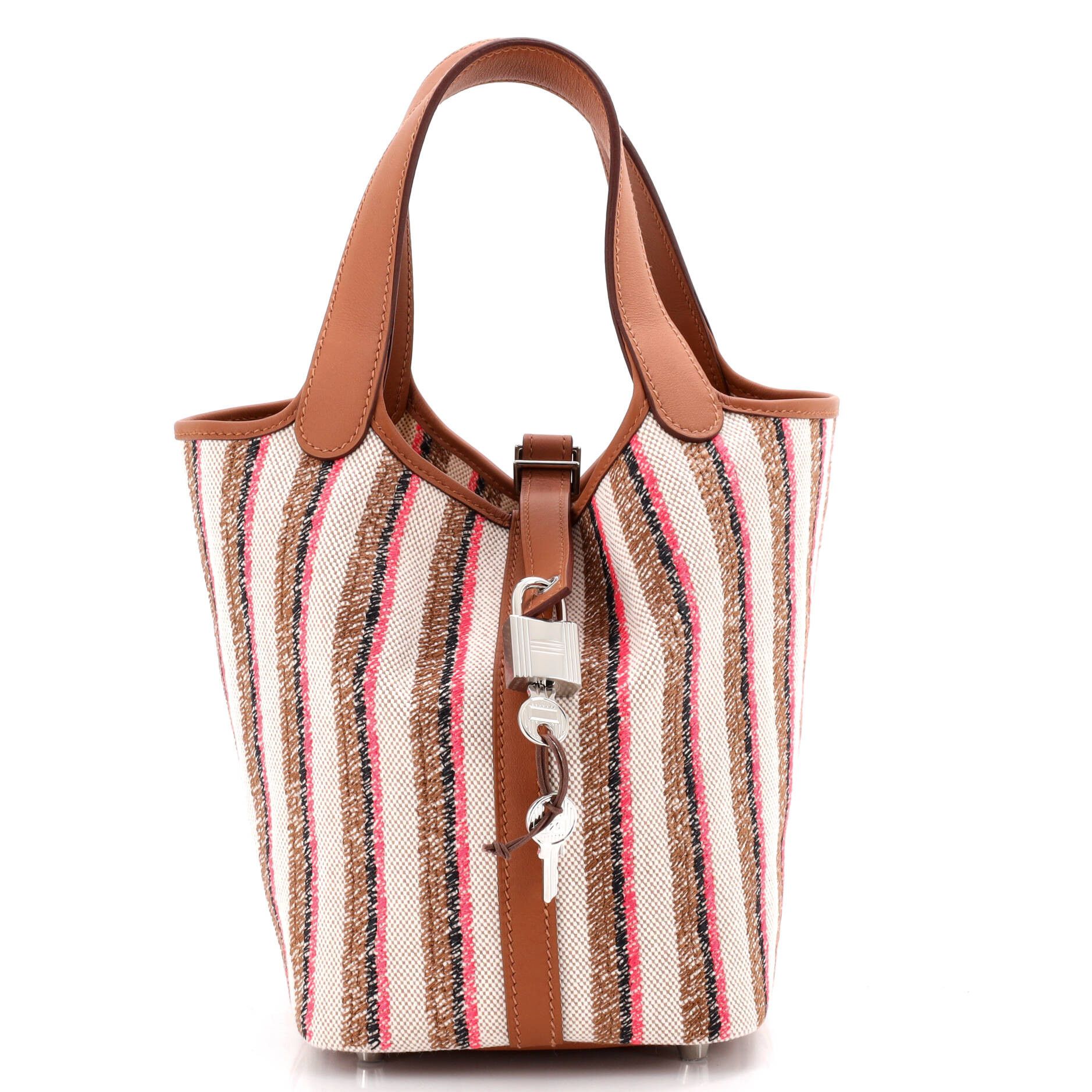 Hermes Couverture Lignes Picotin Lock Bag Size ONE SIZE - 1 Thumbnail