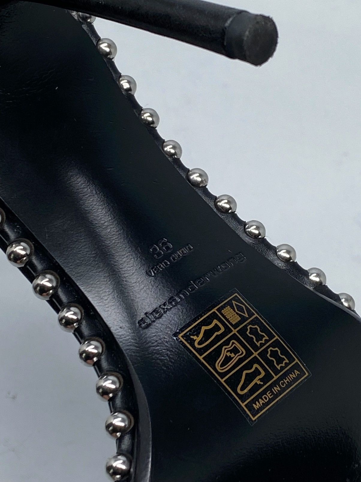 Alexander Wang Alexander Wang Nova Studded PCV Slingback Sandals size 36 Size US 6 / IT 36 - 15 Thumbnail