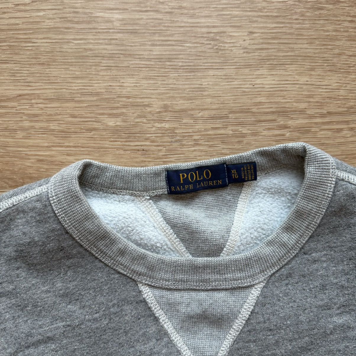 Ralph Lauren POLO RALPH LAUREN BOXY GRAY CREWNECK OLD MONEY Size US XL / EU 56 / 4 - 4 Thumbnail