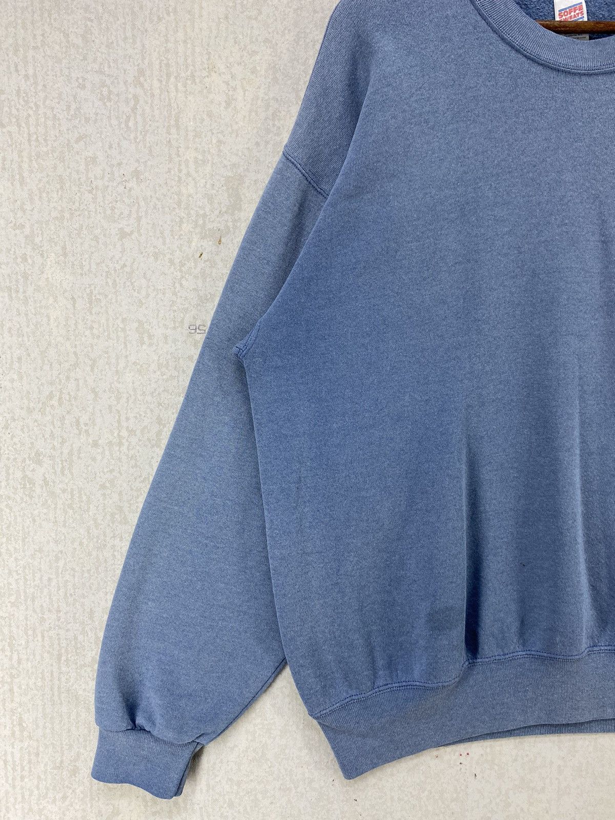 Vintage Vintage Plain Sweatshirt Soffe Sweat Tag Made In USA Size US L / EU 52-54 / 3 - 3 Thumbnail