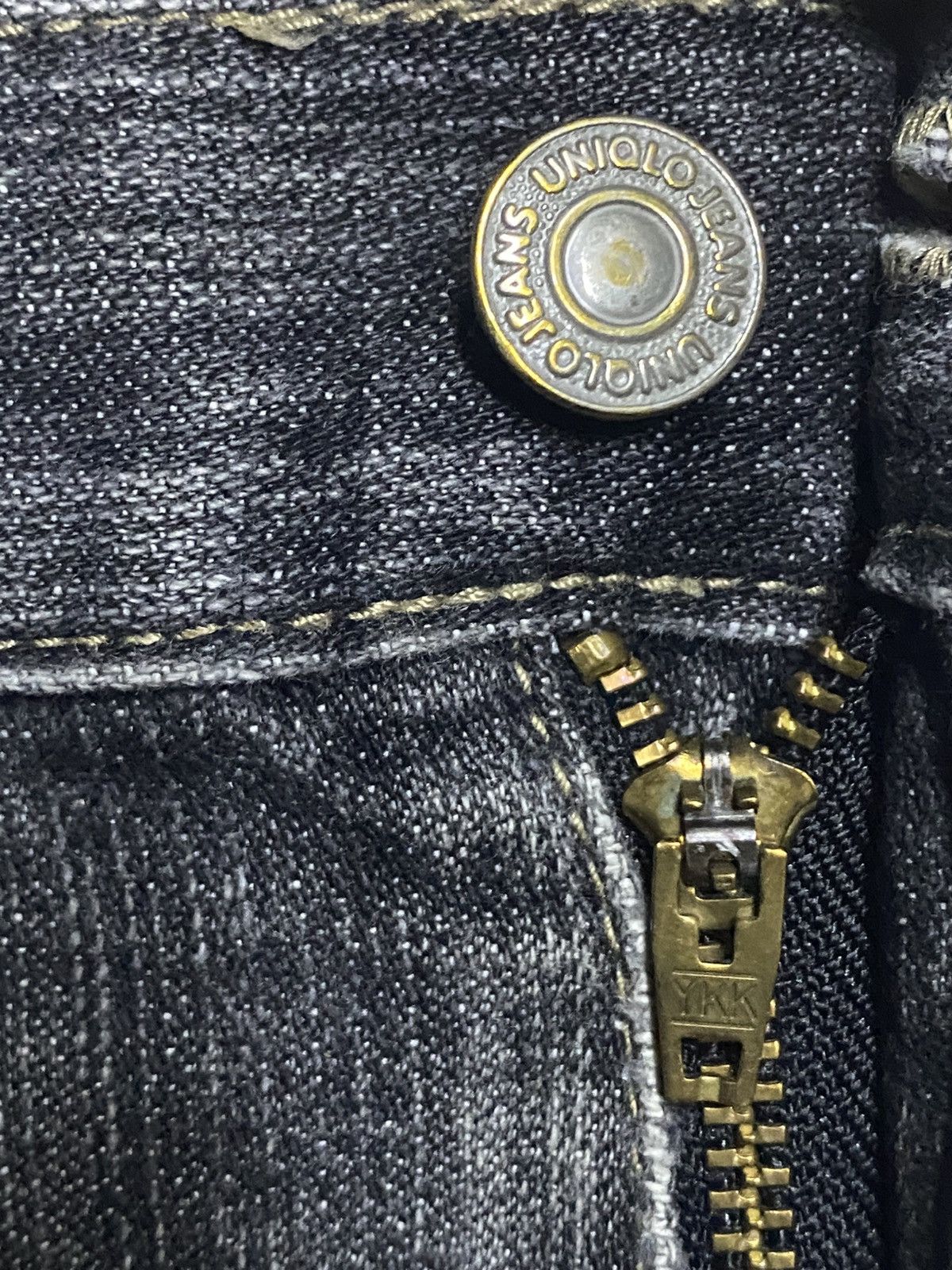 Undercover × Uniqlo Vintage Uniqlo Broken Denim Fade Grey Wash Distressed Jeans Size US 34 / EU 50 - 10 Thumbnail