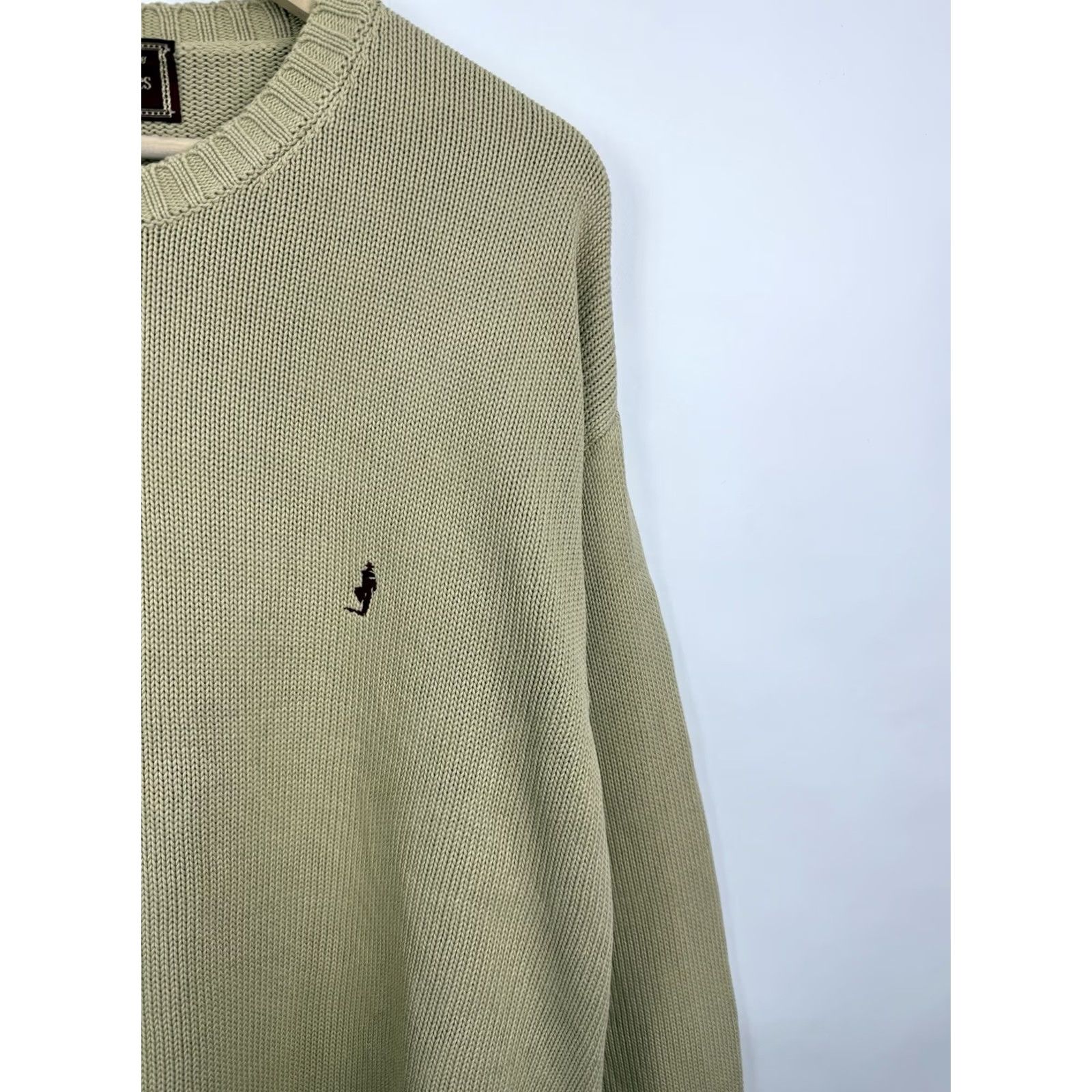 Marlboro VINTAGE Marlboro Classics Sweater Adult XXL Beige Knit 90s Mens Size US XXL / EU 58 / 5 - 4 Thumbnail