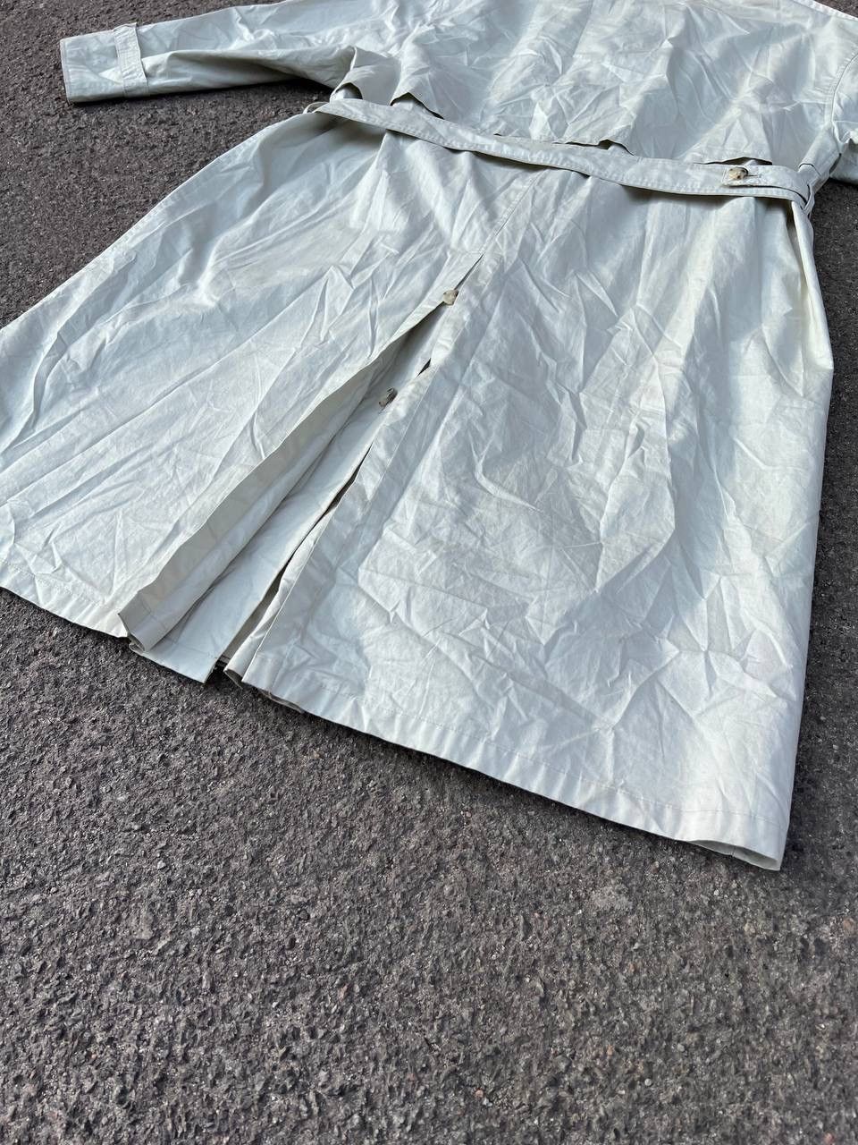 Vintage 90s Yves Saint Laurent YSL Trench Coat Jacket