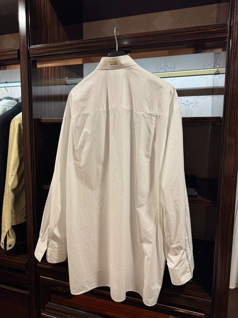 Raf Simons Raf simons Co-branded white shirt Size US M / EU 48-50 / 2 - 3 Thumbnail