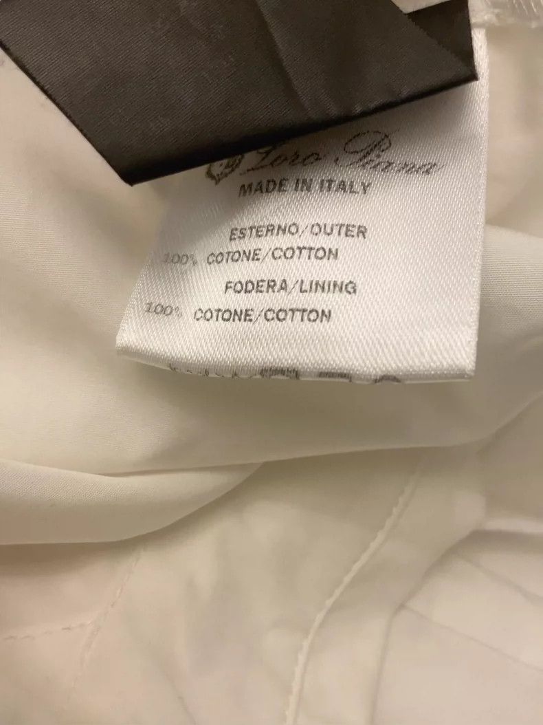 Loro Piana LORO PIANA Full cotton pleated corset dress Size XS / US 0-2 / IT 36-38 - 8 Thumbnail