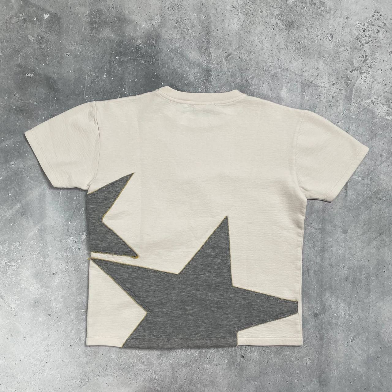 Designer × Stella McCartney Stella McCartney Star Patches Jersey T Shirt Women’s Beige Size XS / US 0-2 / IT 36-38 - 3 Thumbnail