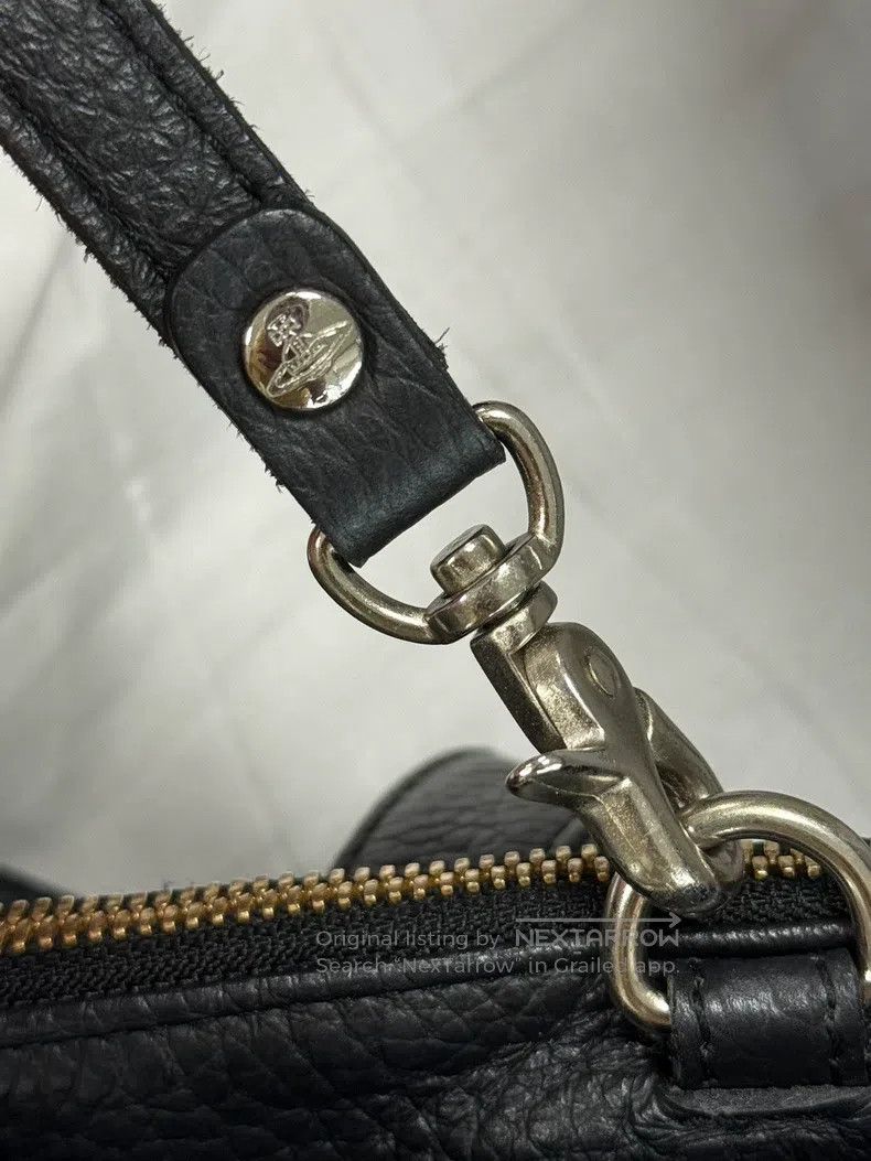 Vivienne Westwood Vivienne Westwood size os Silver logo black handbag/shoulde Size ONE SIZE - 6 Thumbnail