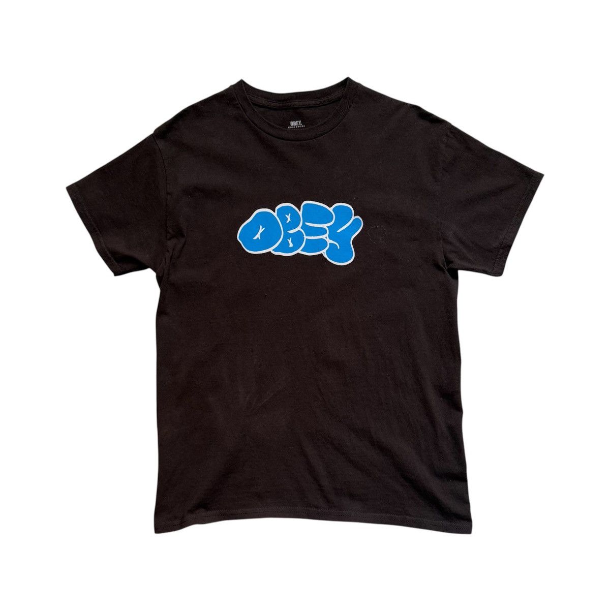 Obey × Vintage Vintage Y2K Obey Graffiti Letters T-Shirt Size US M / EU 48-50 / 2 - 1 Thumbnail