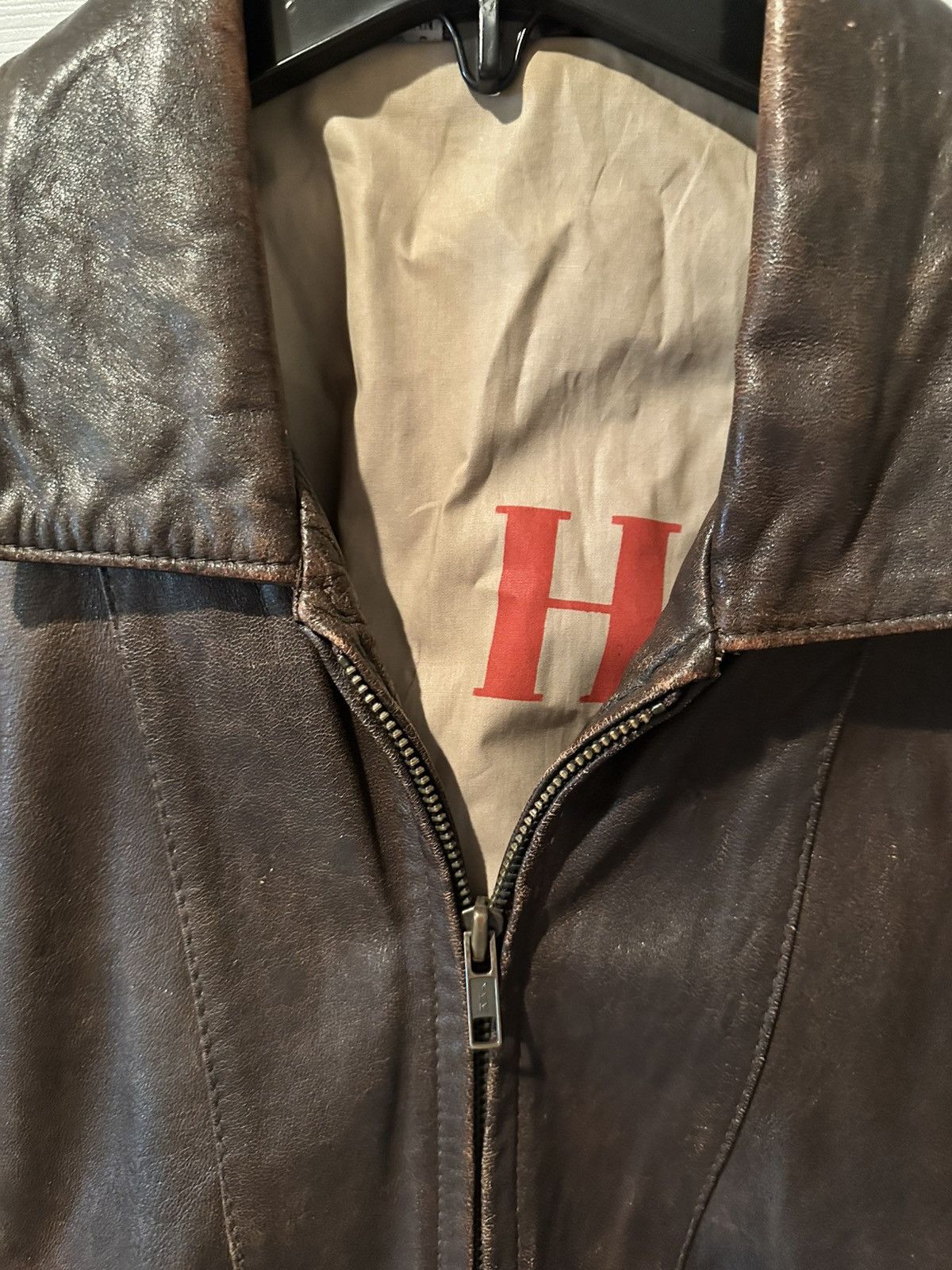 Vintage Vintage Chia Leather Jacket Fly High 1936 38 Size US M / EU 48-50 / 2 - 5 Thumbnail