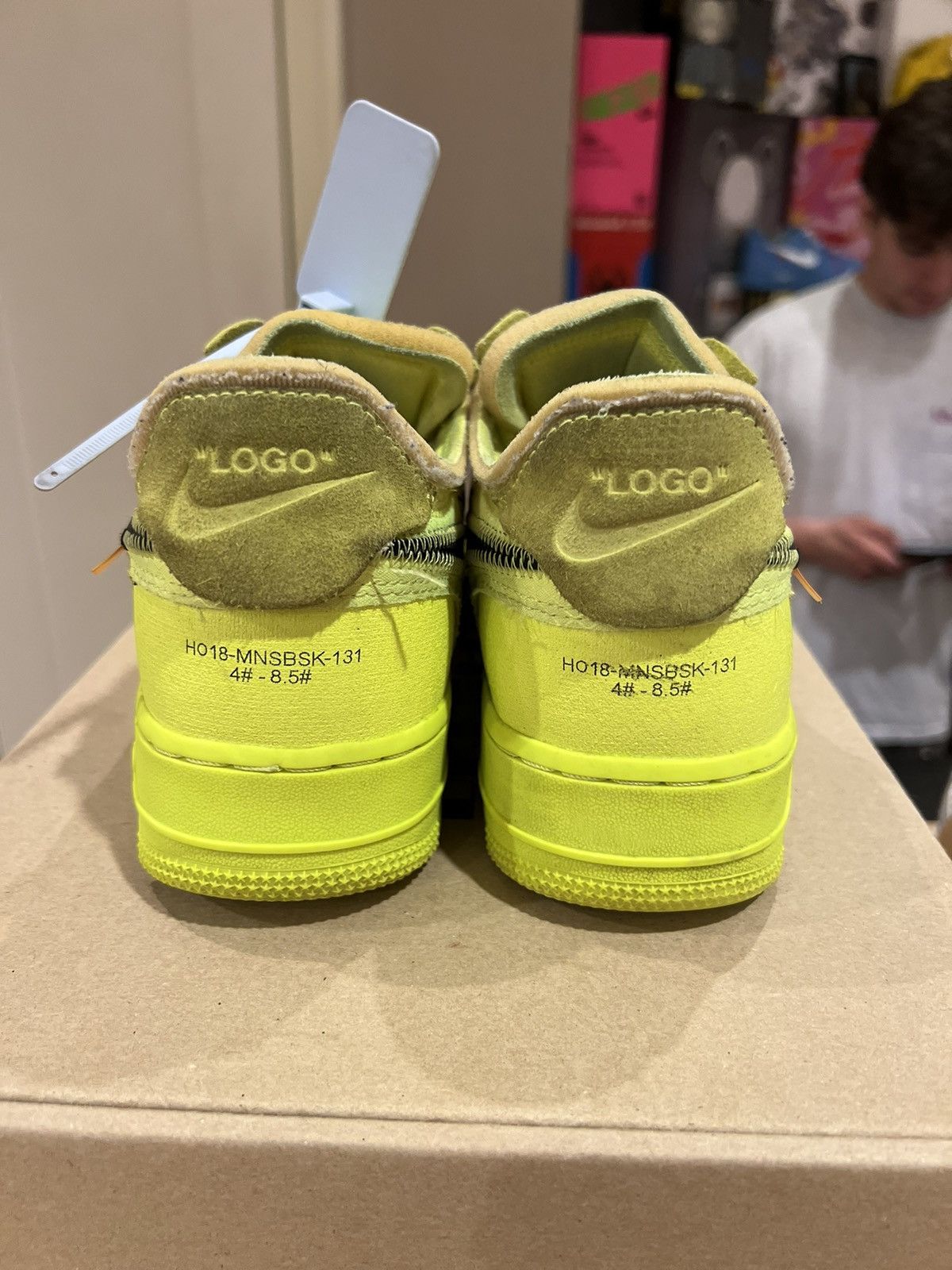 Nike × Off-White Nike Off-White AF1 Volt 8 Size US 8 / EU 41 - 6 Thumbnail