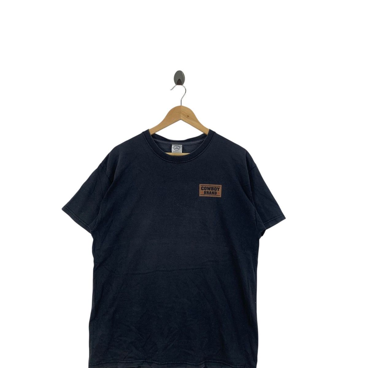 Vintage Vintage COWBOY BRAND Face Your Fears Bull Graphic Backhit Size US L / EU 52-54 / 3 - 5 Thumbnail