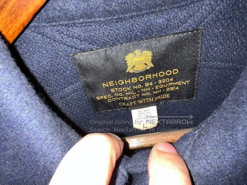 Neighborhood NEIGHBORHOOD Wool Shirt Size L. Size US L / EU 52-54 / 3 - 4 Thumbnail