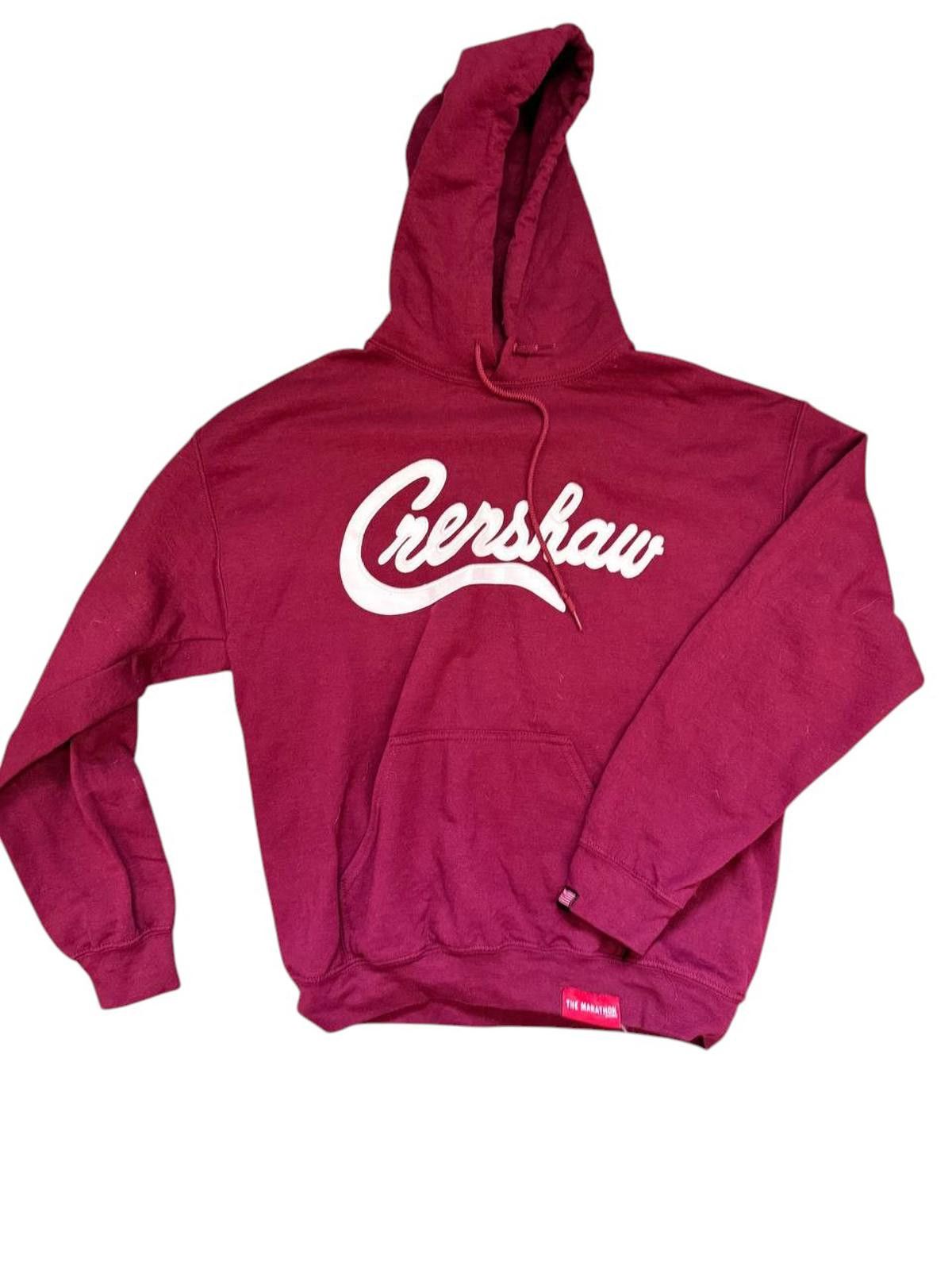 2018 The Marathon Clothing - Crenshaw Hoodie Burgundy