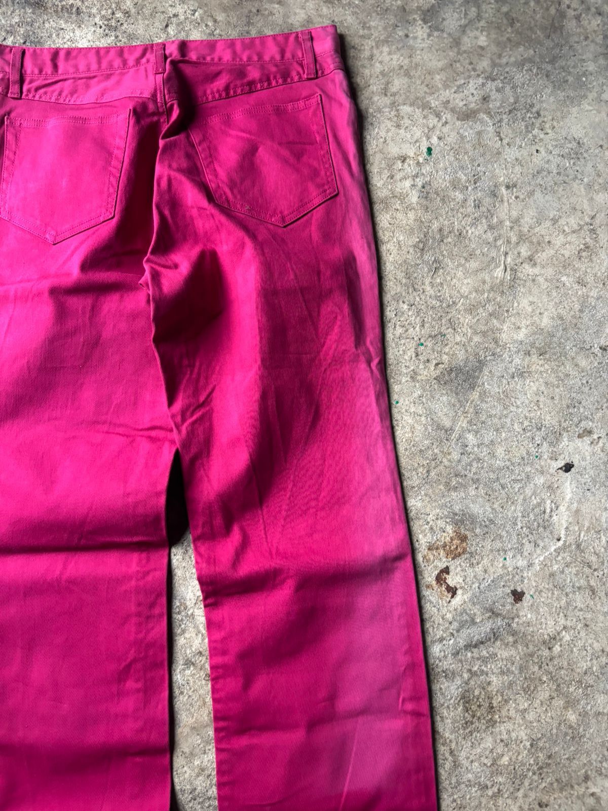 5351 POUR LES HOMMES 2000s 5351 Pour Les Hommes Faded Magenta Pants Size US 29 - 12 Thumbnail