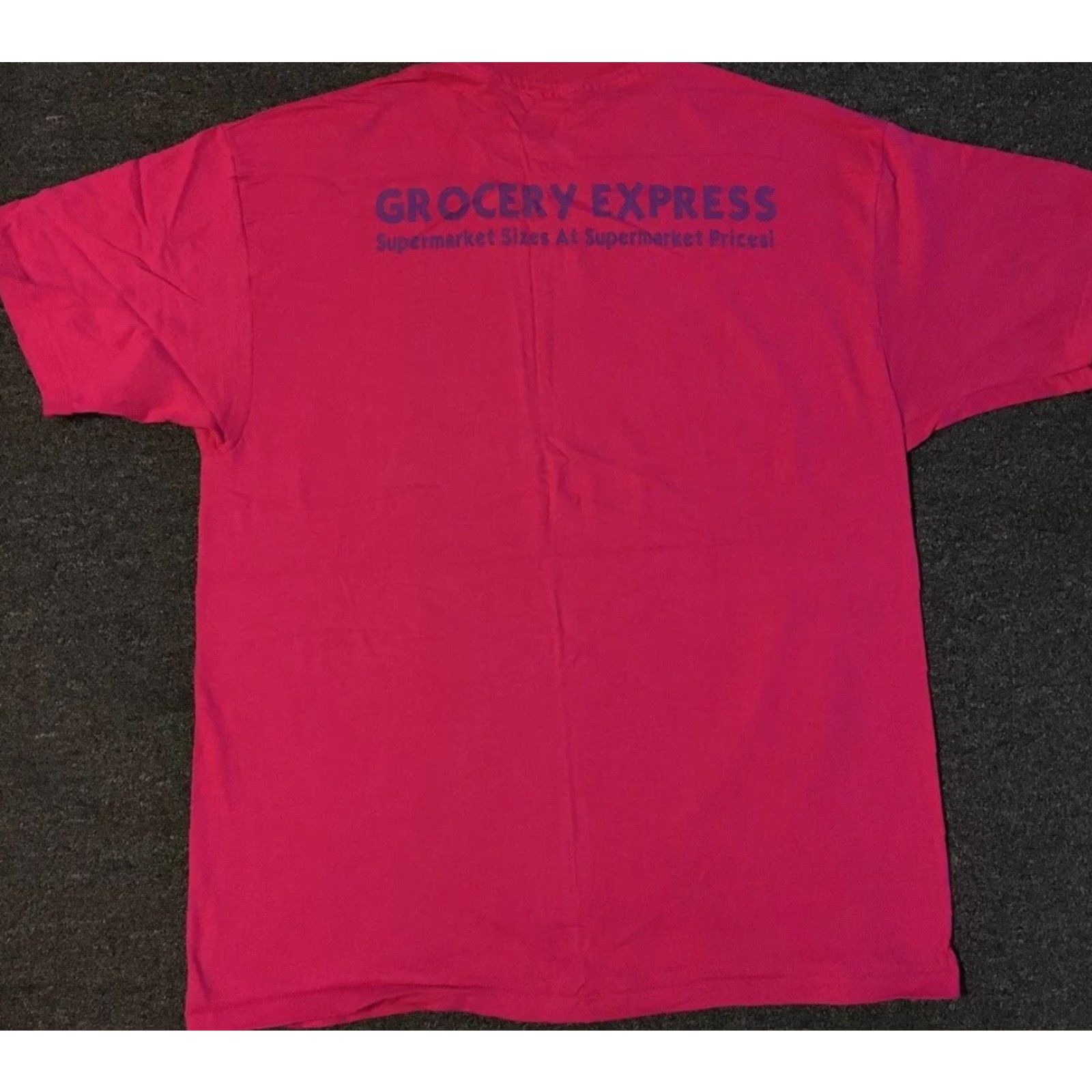 GAS VINTAGE 90s Circle K Promo Shirt XL USA Pink T-Shirt Men Short Sleeve Size US XL / EU 56 / 4 - 2 Thumbnail