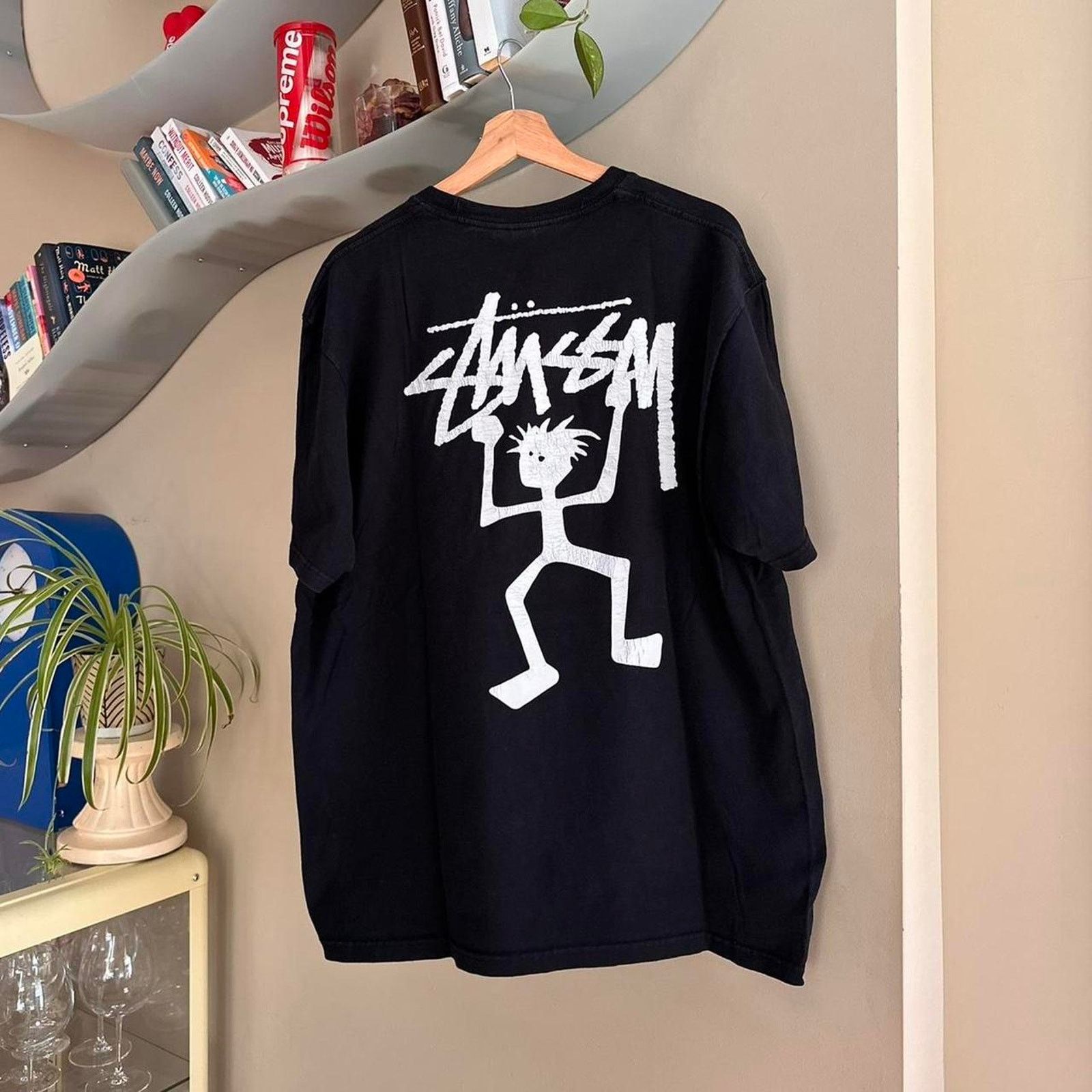 Stussy × Supreme Vintage Y2K Stüssy Warrior Shirt Size US L / EU 52-54 / 3 - 1 Thumbnail