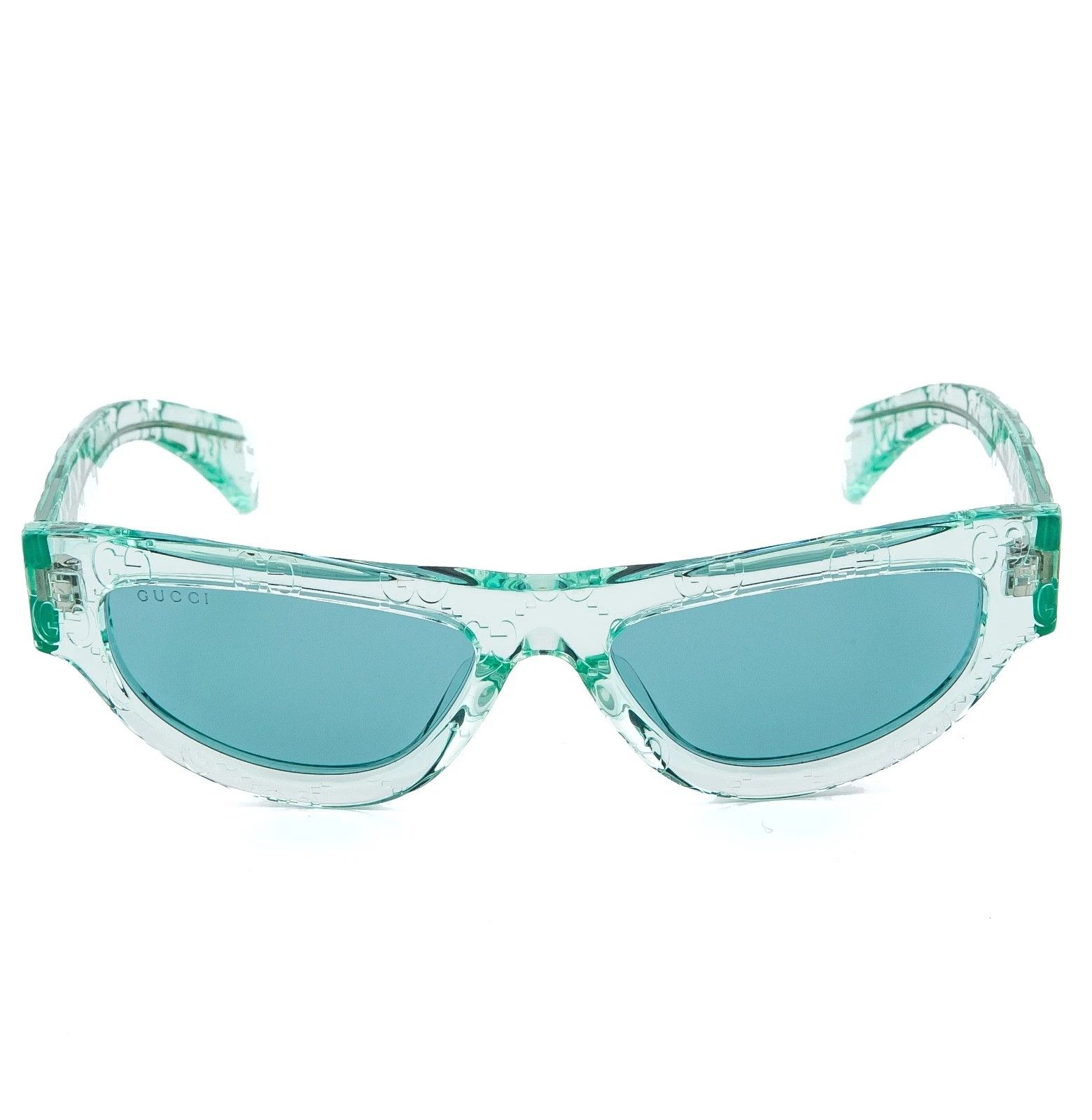 Gucci GUCCI GG1834S Crystal Blue Guccissima 1834 GG Sunglasses 012 Size ONE SIZE - 5 Thumbnail