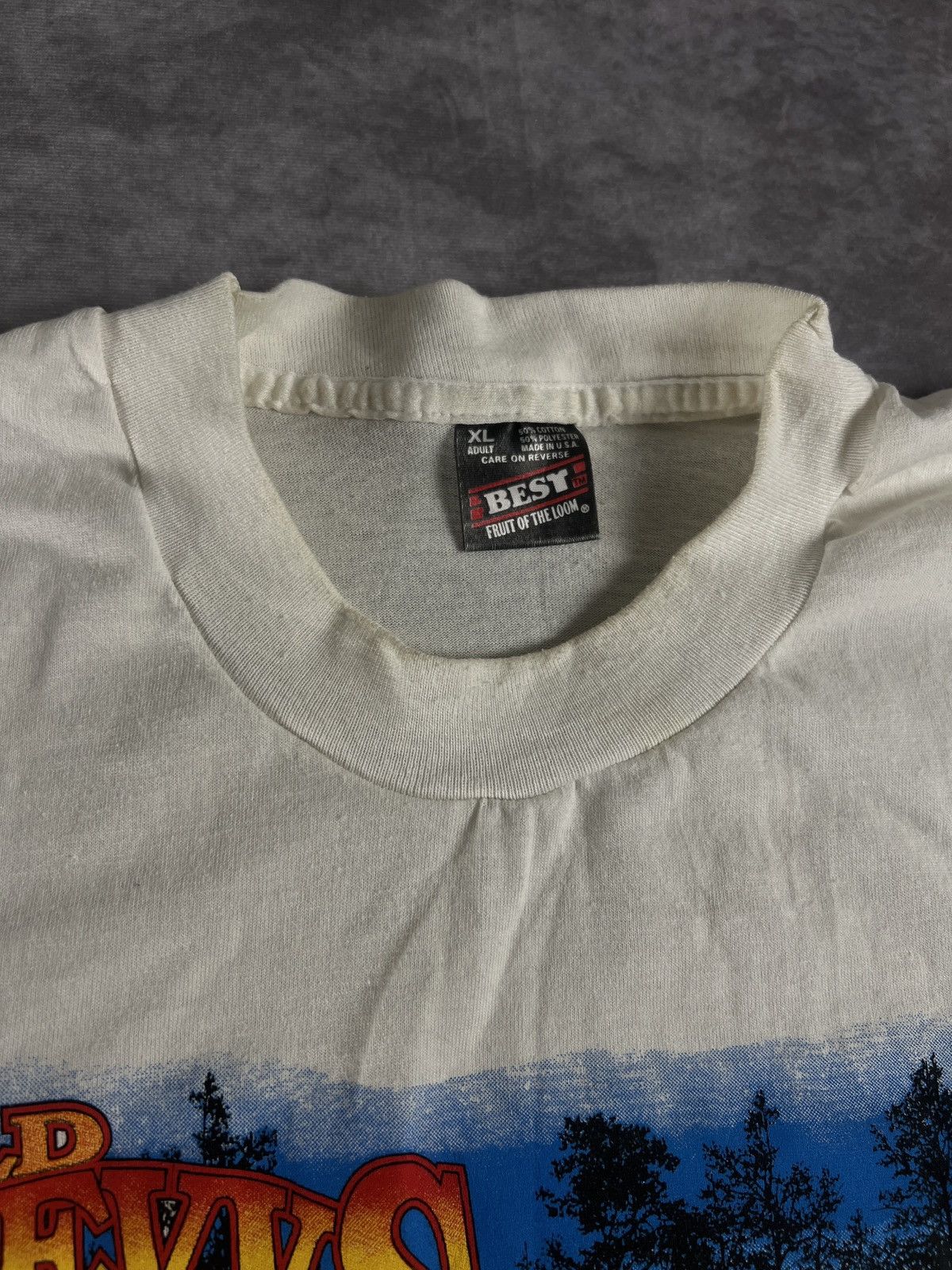 Fruit Of The Loom Vintage 1990's Old Chevys Never Die T-Shirt XL Size Size US XL / EU 56 / 4 - 3 Thumbnail