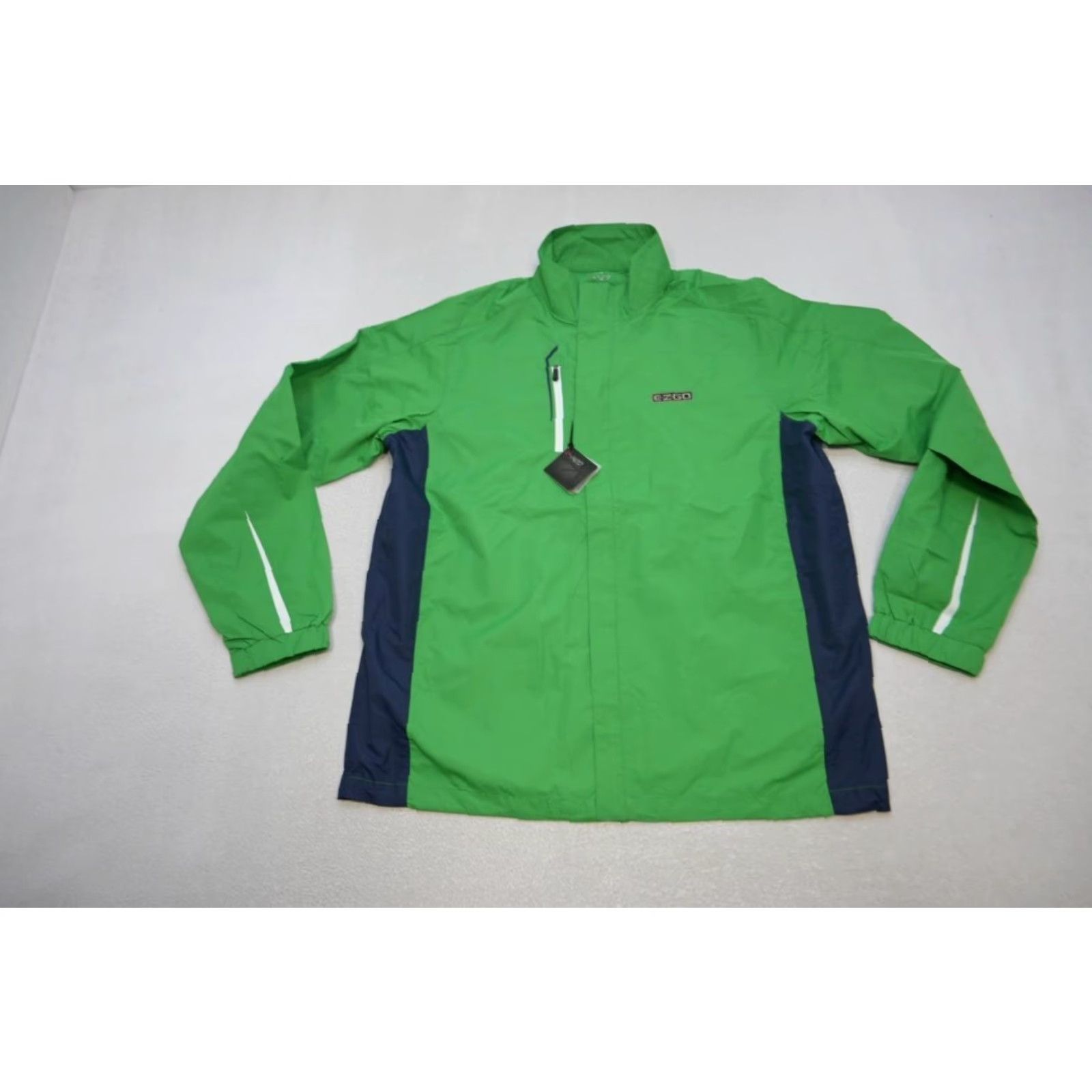 Bobby Jones Green H2O Windbreaker Golf Jacket Men's Size Medium Performance NWT