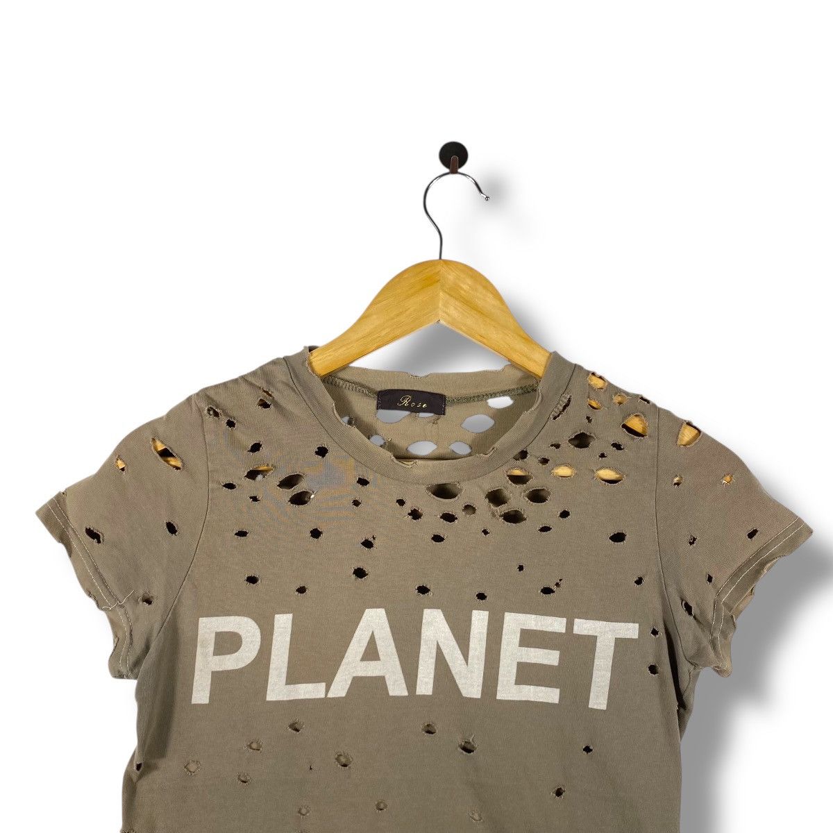Japanese Brand Japanese Brand ROSE Who Loves The Sun Rips Style Women Tops Size M / US 6-8 / IT 42-44 - 2 Thumbnail