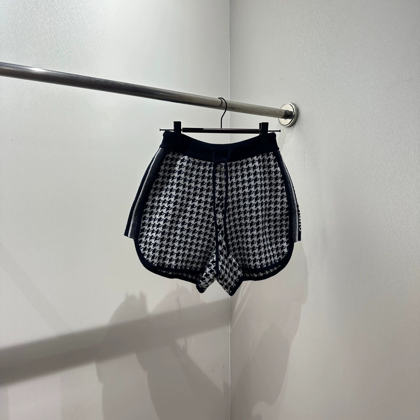 Christian Dior Monsieur Dior Tartan Drawstring Logo Cashmere Shorts 36 Size 26" / US 2 / IT 38 - 2 Thumbnail
