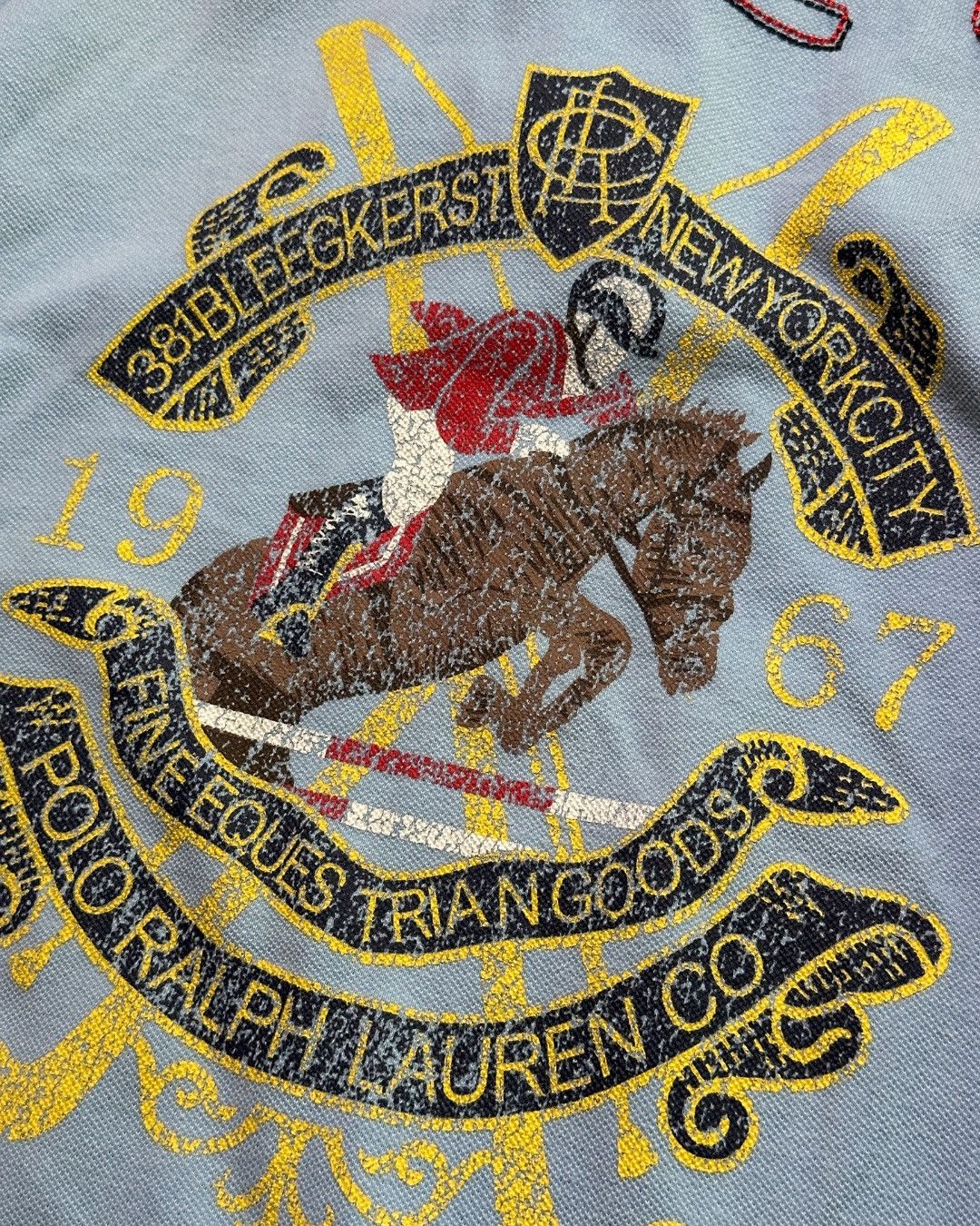Polo Ralph Lauren 1990s Numbered Polo Shirt Chief Keef Size US L / EU 52-54 / 3 - 7 Thumbnail