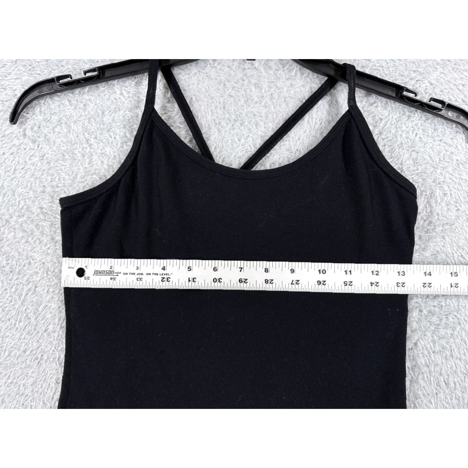 Lululemon Lululemon Shirt Women 4 Black Y Strap Gym Yoga Run Size S / US 4 / IT 40 - 6 Thumbnail
