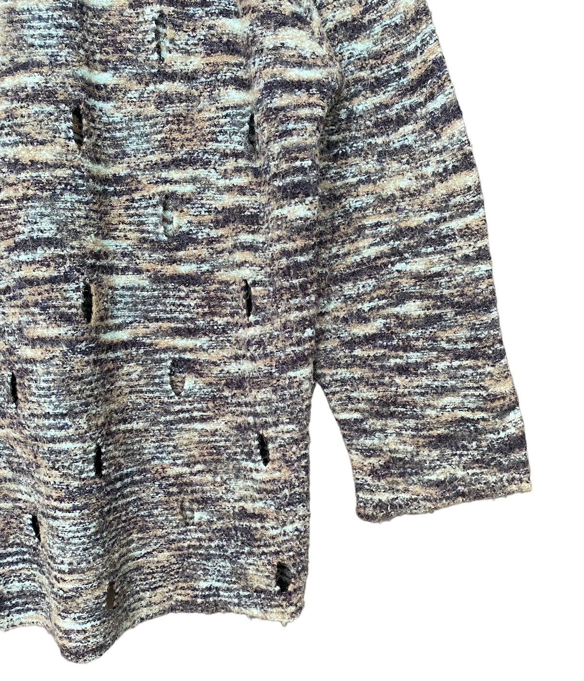 If Six Was Nine Vintage Brand Issey Miyake Men Wool Knitwear 1990s Size US M / EU 48-50 / 2 - 4 Thumbnail