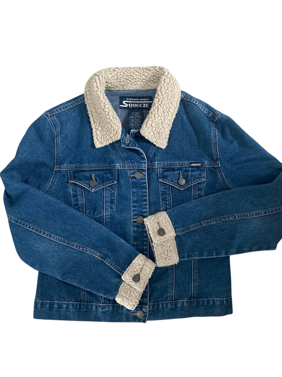 Other Squeeze Stephen Hardy Sherpa Jean Jacket L Size US L / EU 52-54 / 3 - 1 Thumbnail
