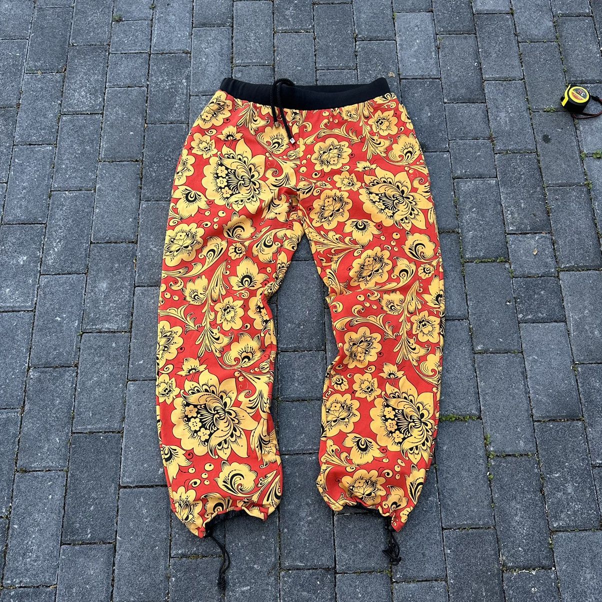 image of Archival Clothing x Denis Simachev All Over Print Nylon Reversible Pants, Men's (Size 35)