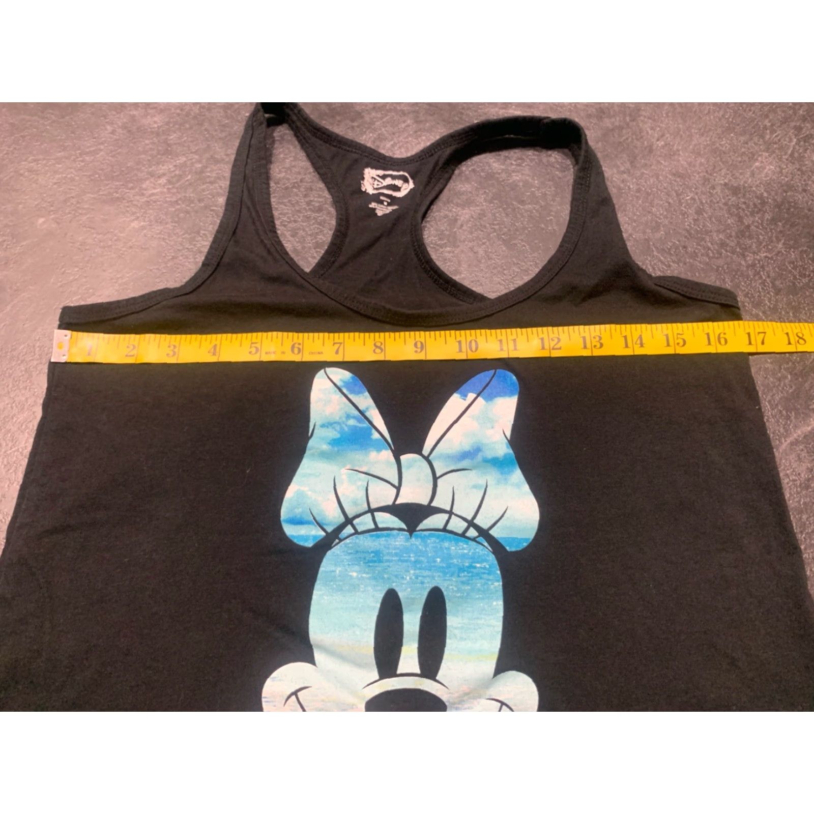Paradise Women’s Disney Minnie Mouse Tank Top Paradise Black Women Medium Casual Top Size M / US 6-8 / IT 42-44 - 4 Thumbnail