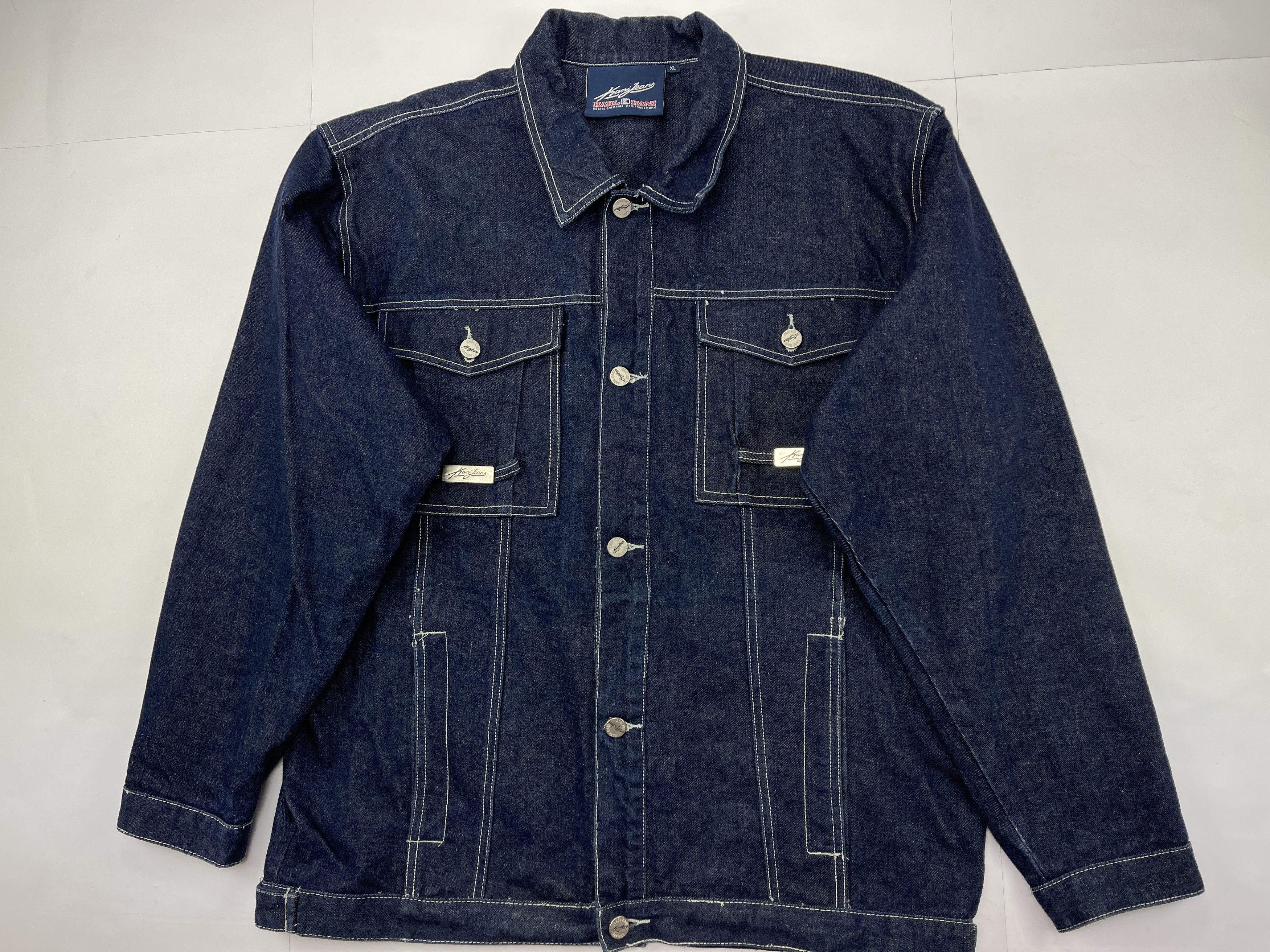 Karl Kani Karl Kani jacket, blue, vintage Kani denim jacket, 90s XL Size US XL / EU 56 / 4 - 8 Thumbnail